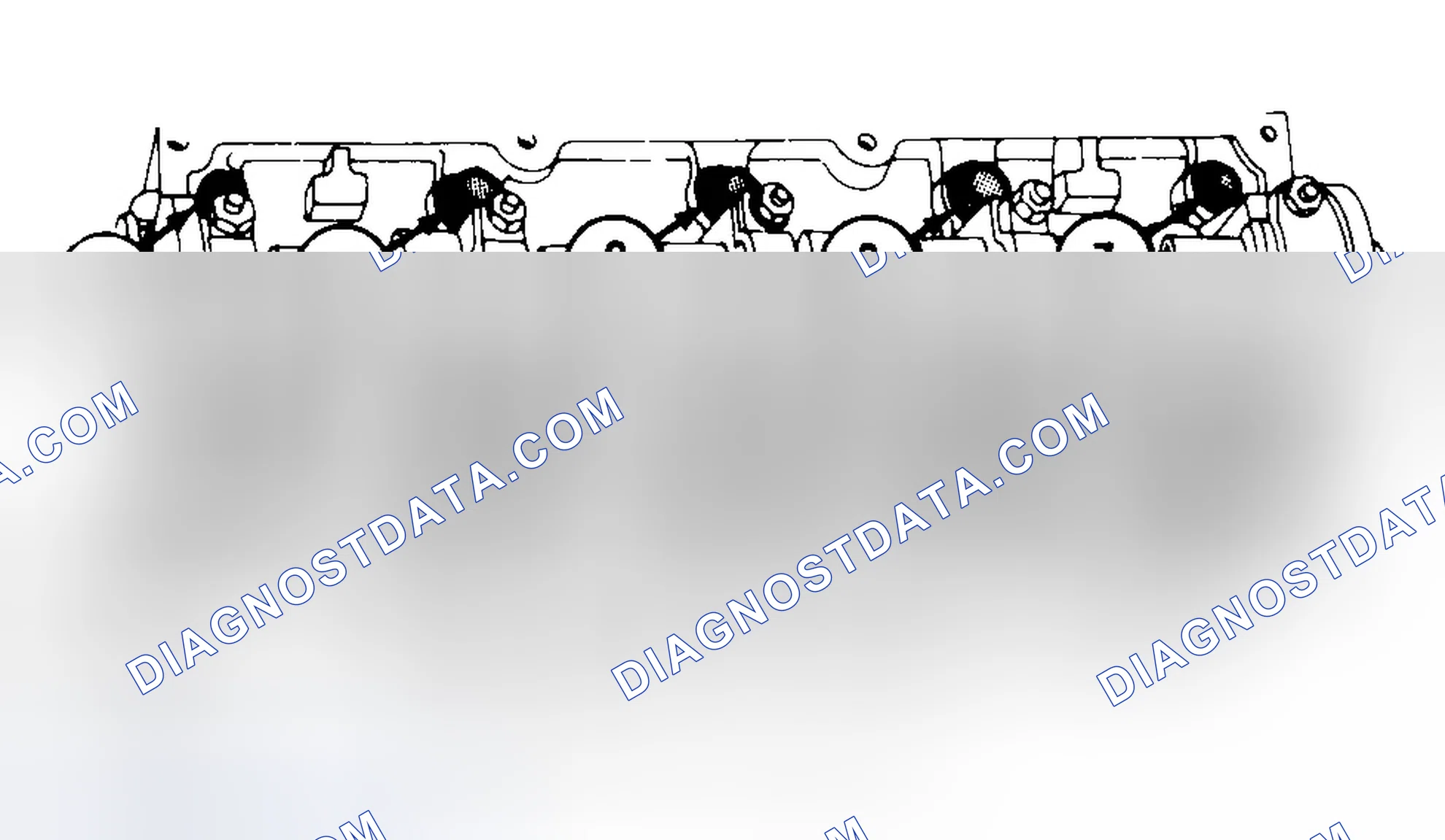 Scheme 7: Typical Cylinder Head Tightening or Loosening Sequence