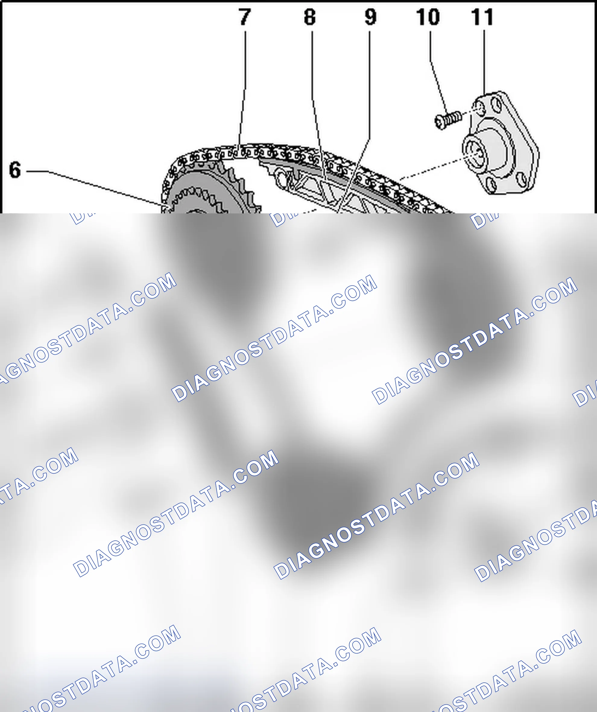 Scheme 450: TIMING MECHANISM DRIVE CHAIN OVERVIEW