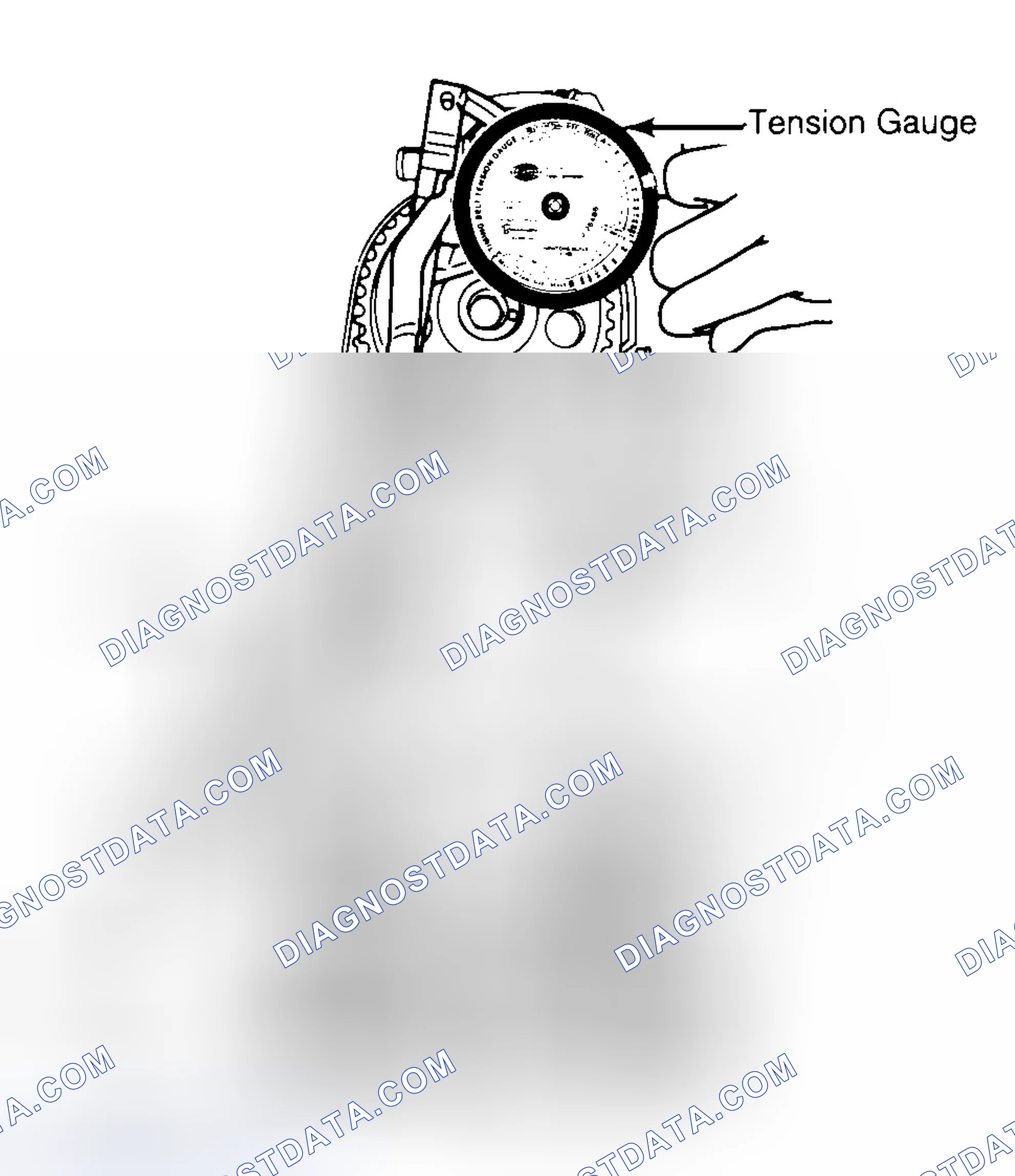 Scheme 3: Adjusting Typical Timing Belt Tension