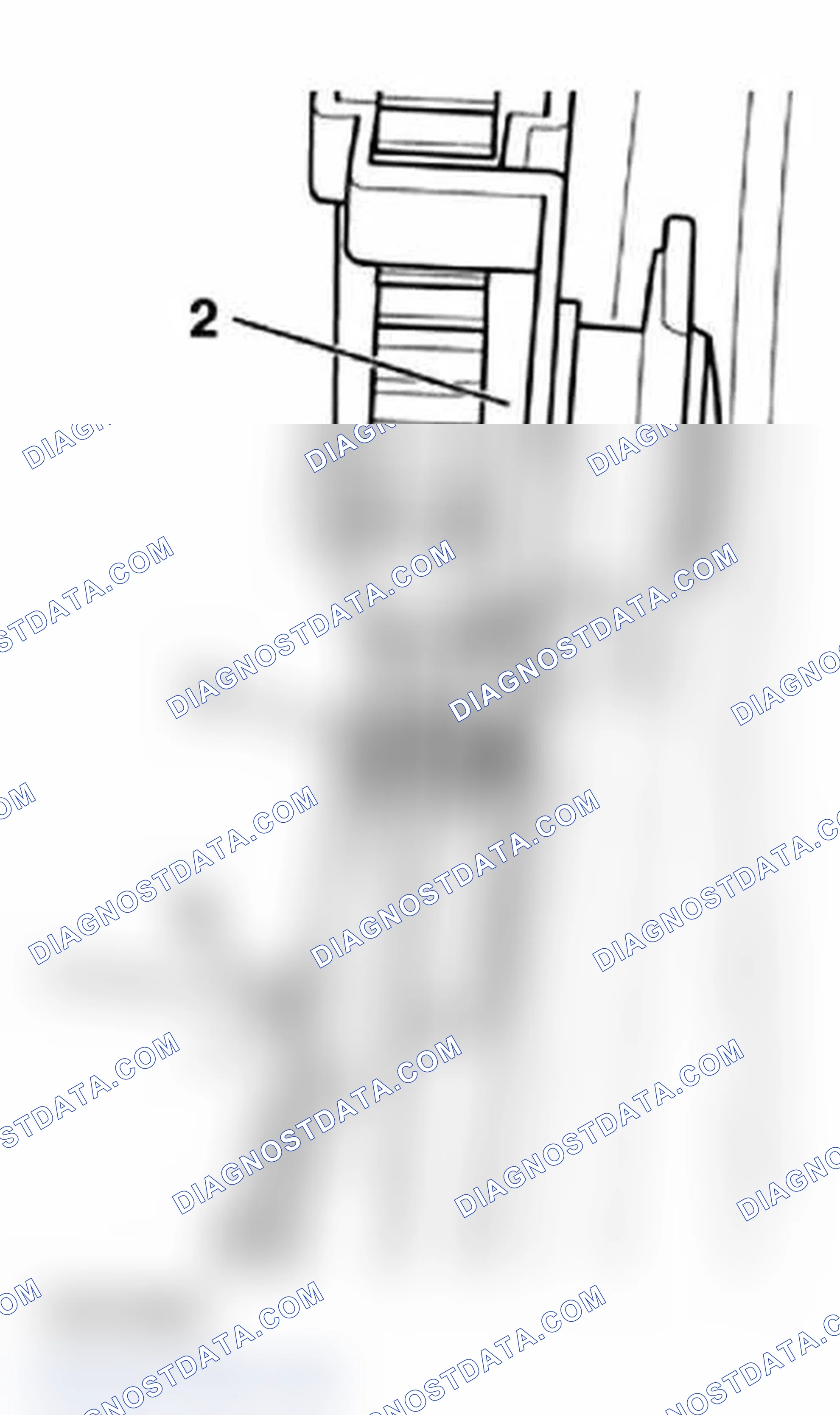 Scheme 4: Brake for glove compartment cover, removing and installing
