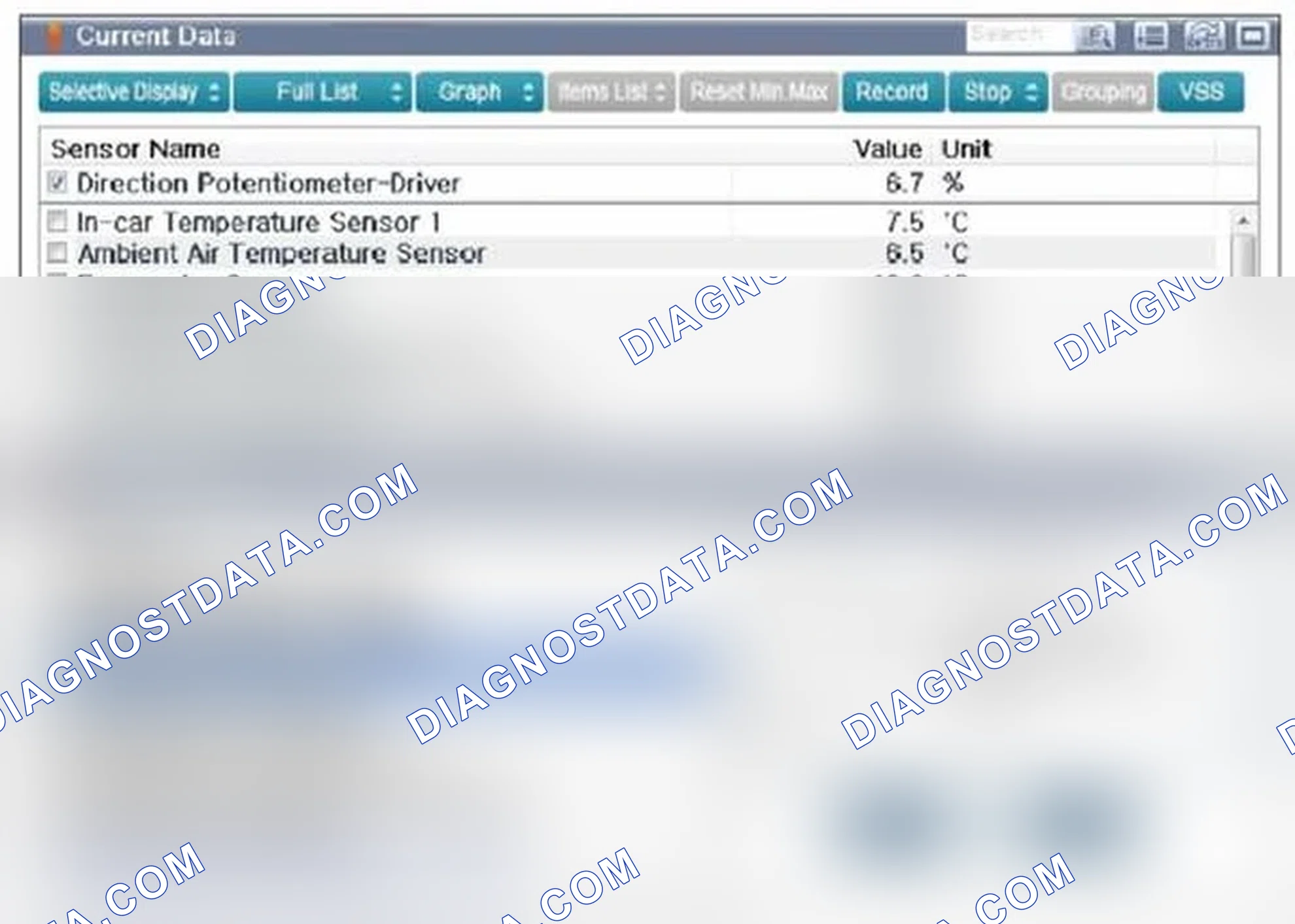 Scheme 104: Monitor GDS data