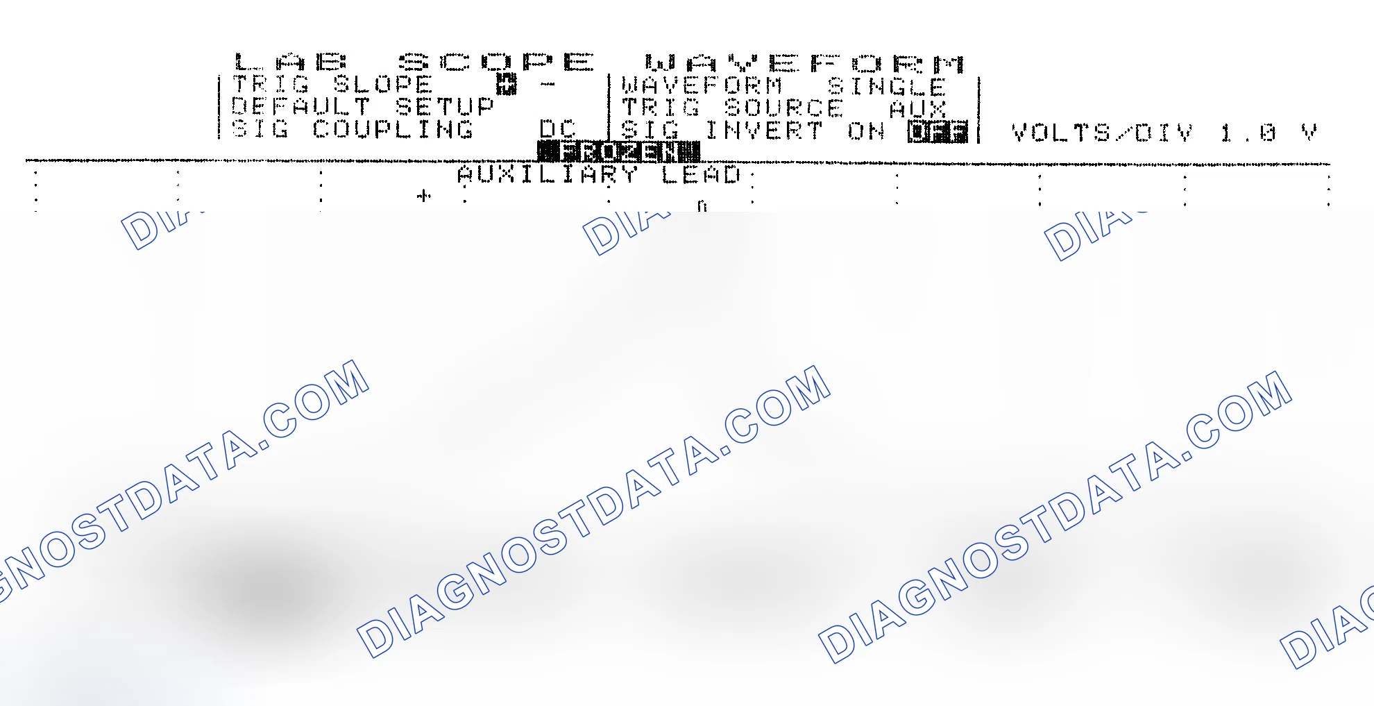 Scheme 19: Single Injector w/Excessive Current Flow - Current Pattern