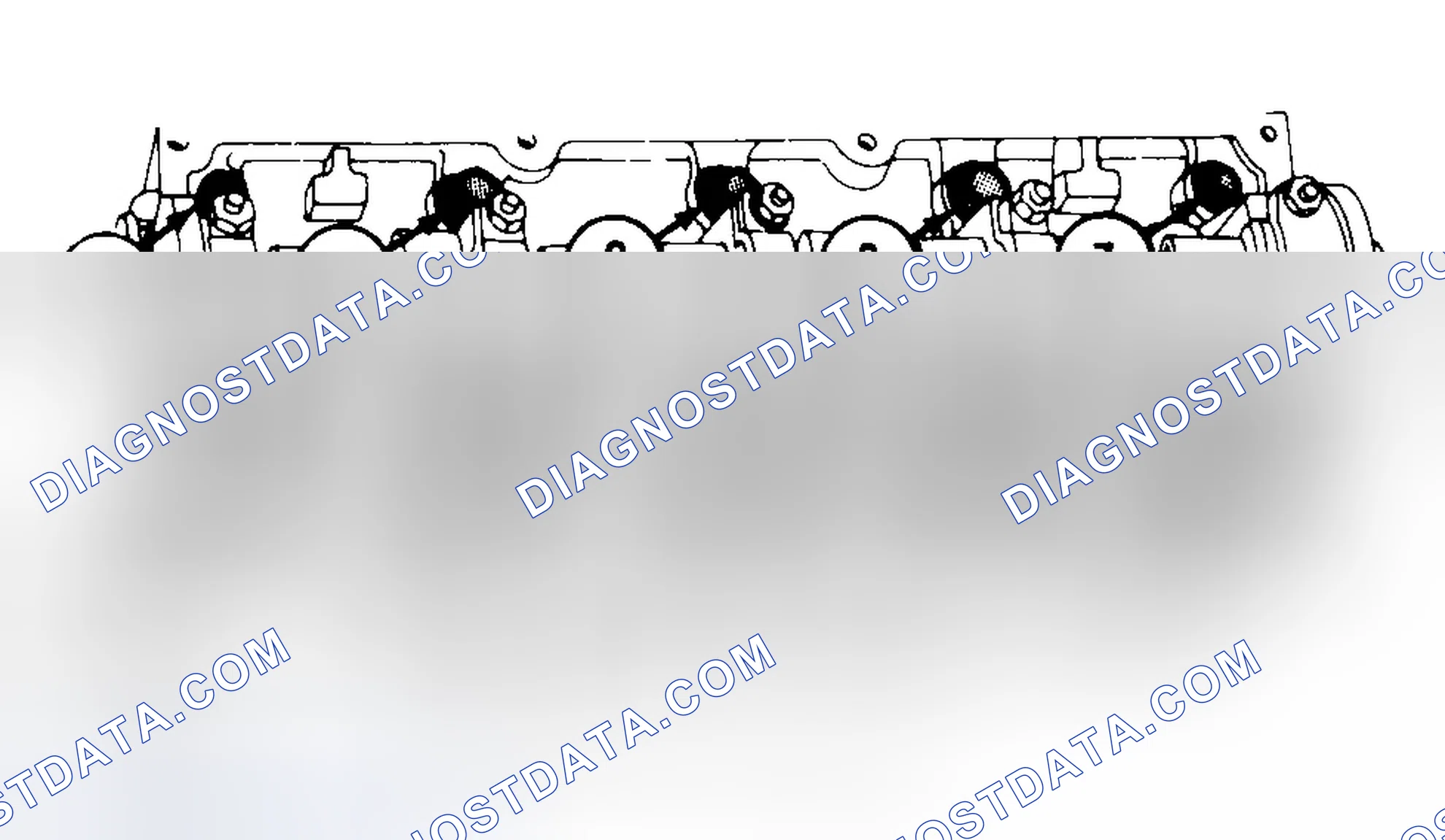 Scheme 7: Typical Cylinder Head Tightening or Loosening Sequence