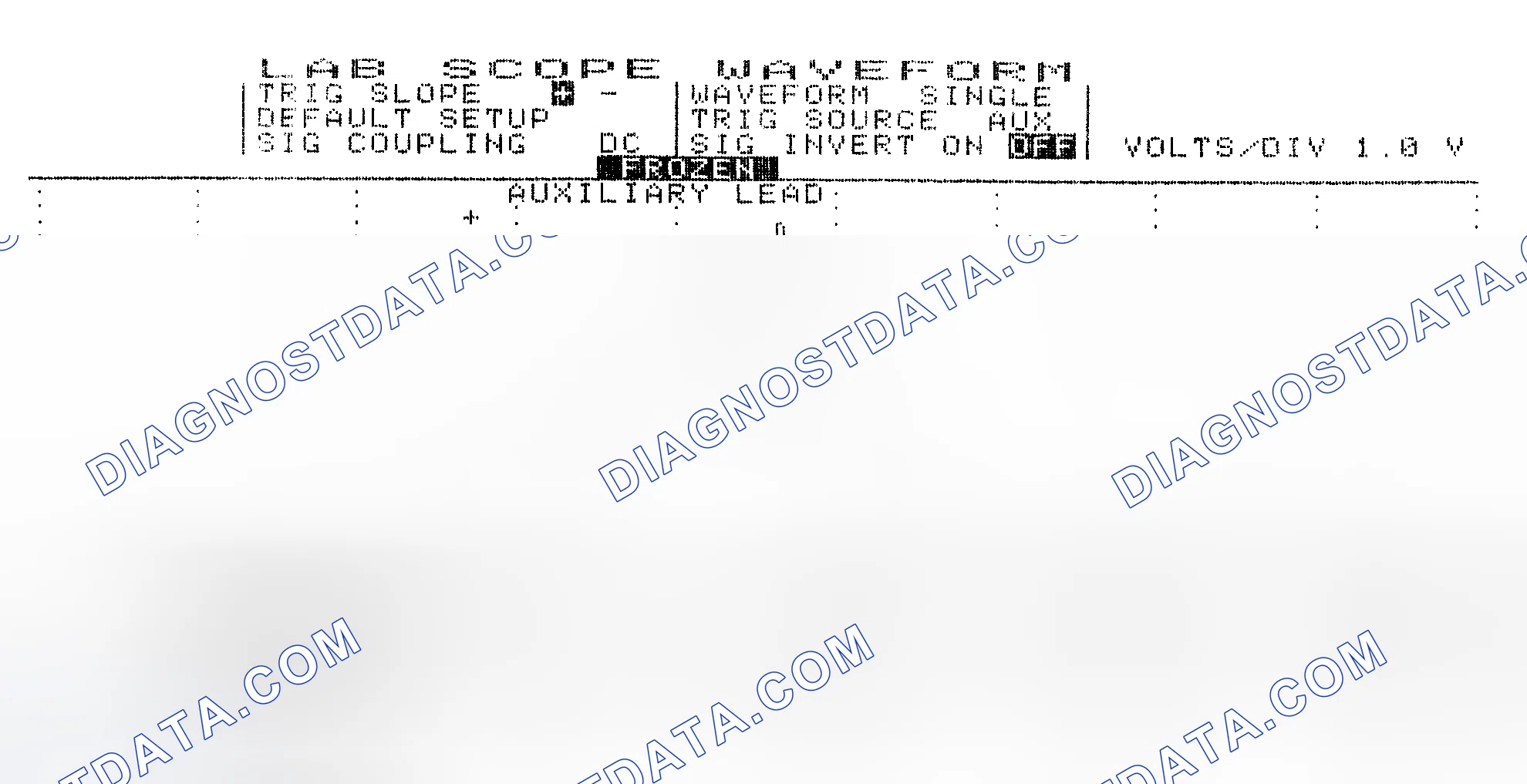 Scheme 19: Single Injector w/Excessive Current Flow - Current Pattern