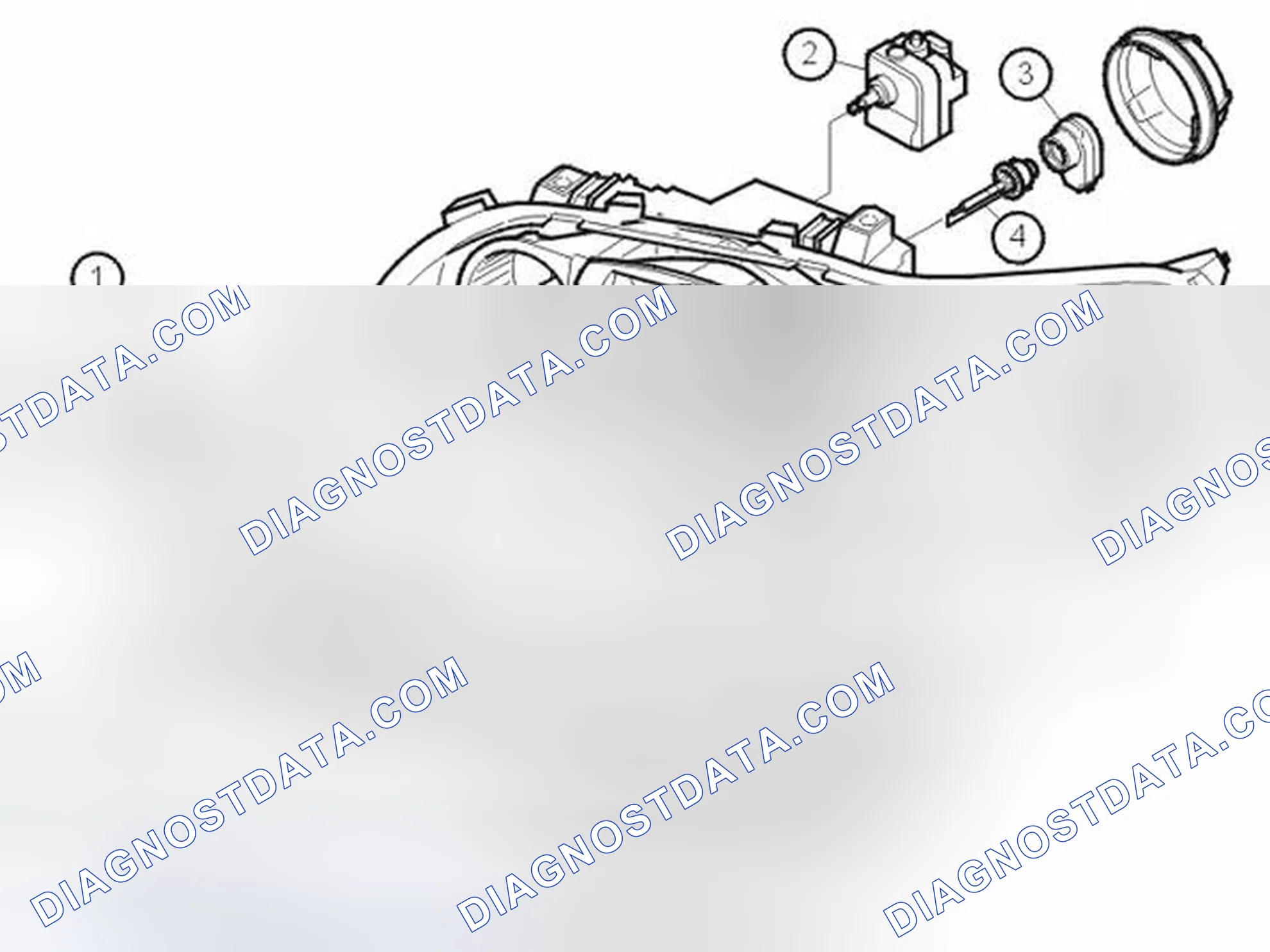 Scheme 259: HEADLAMP SYSTEM, BI-XENON