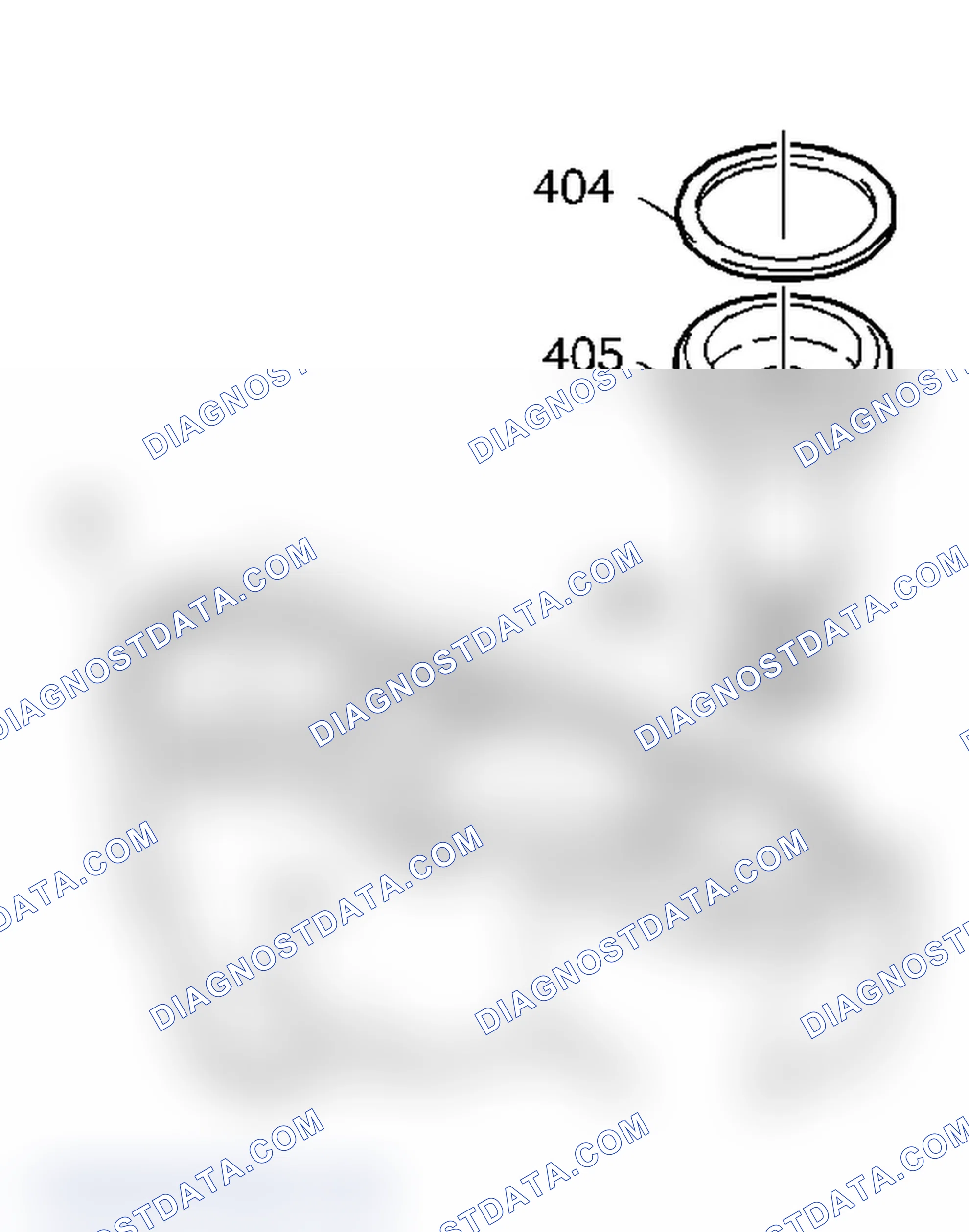 Scheme 725: Third and Fourth Clutch Accumulator Housing Assemble