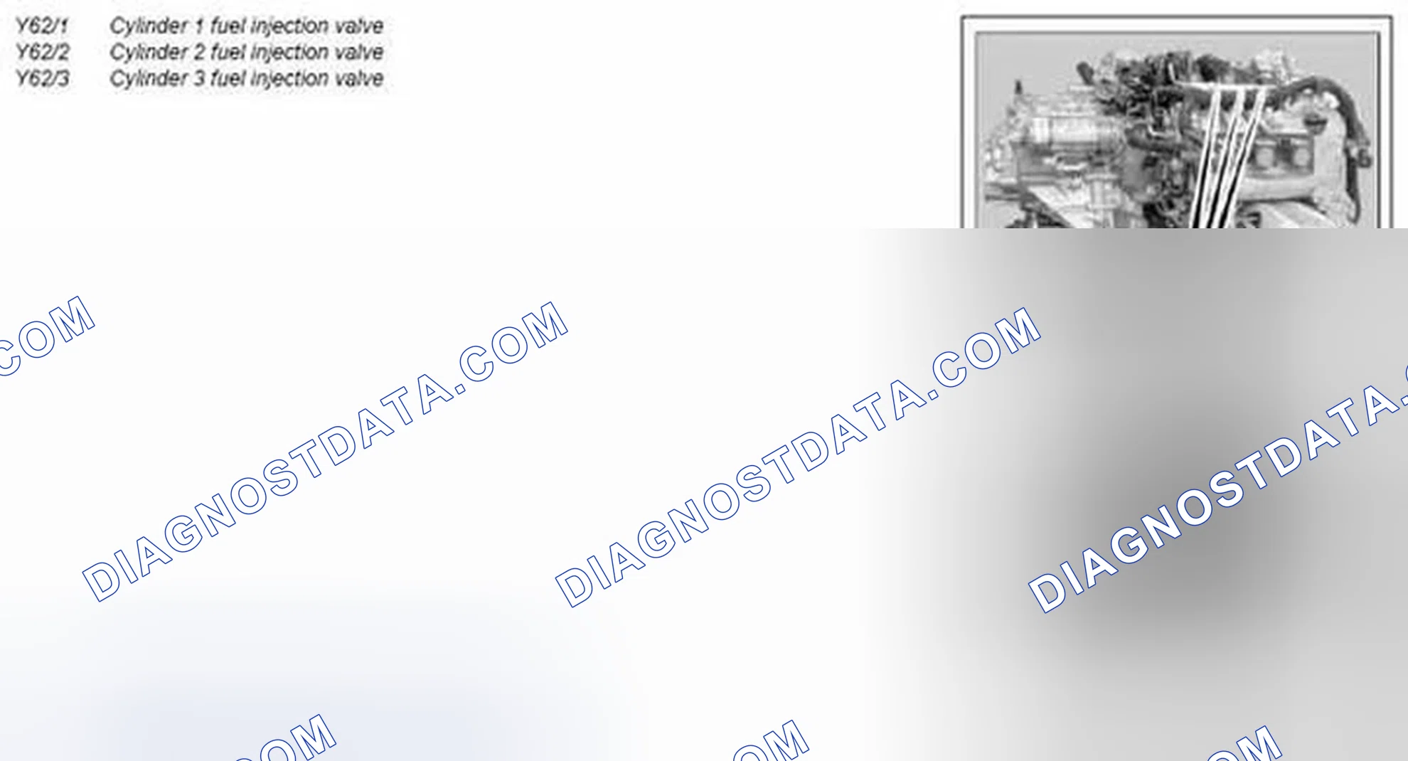 Scheme 45: Component description for fuel injection valves - GF07.03-P-6010MCC