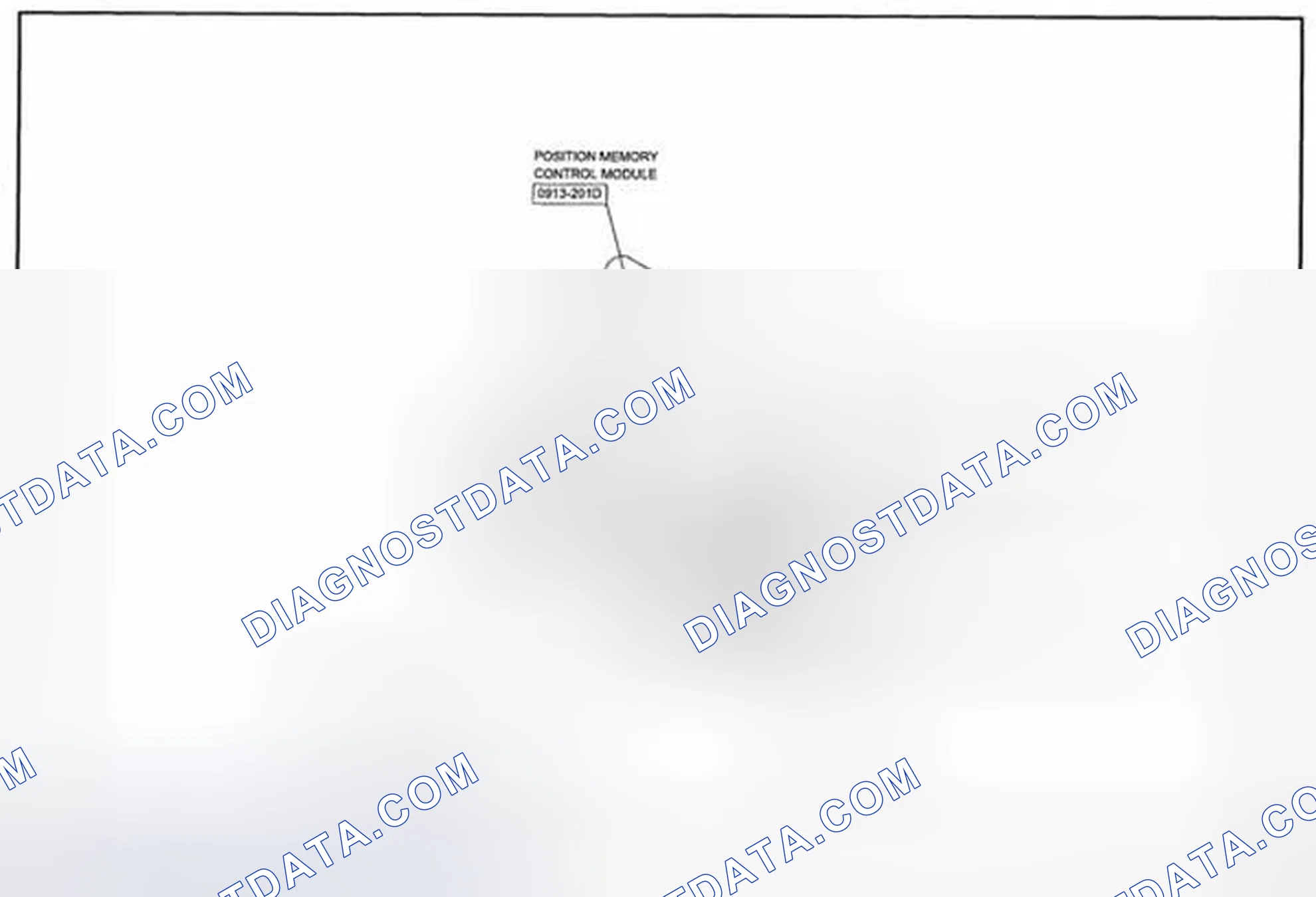 Scheme 197: Memory Power Seat Wiring Diagram - 0913-2f (2 Of 2)