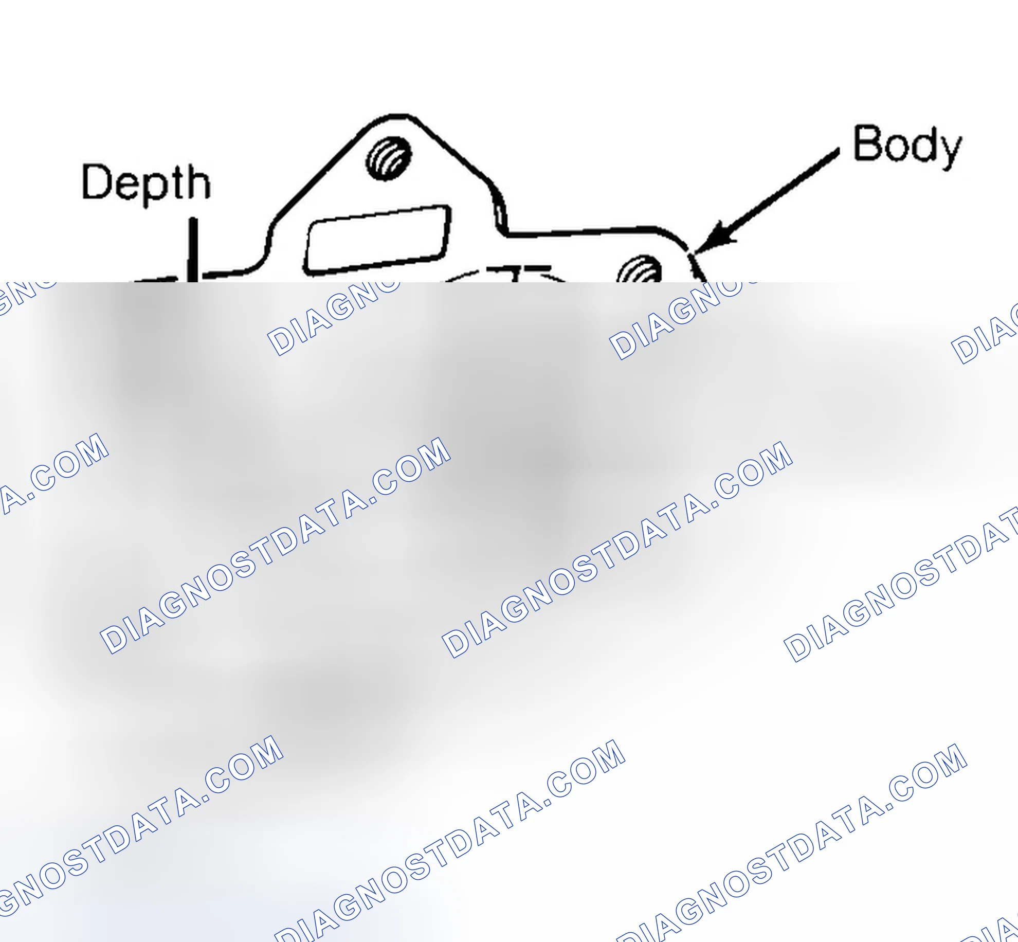 Scheme 35: Measuring Oil Pump Gear Cavity