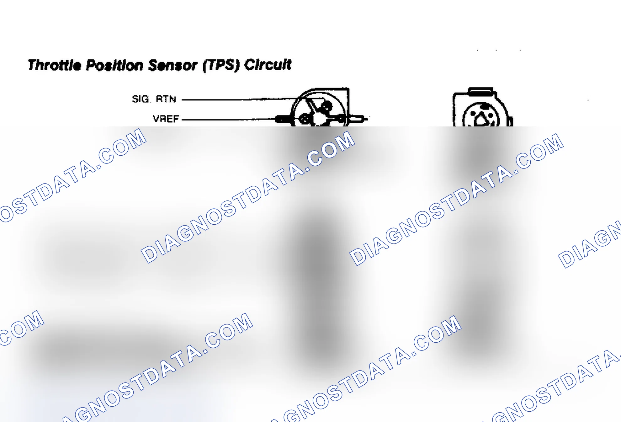 Scheme 17: Throttle Position Sensor (TPS) Circuit