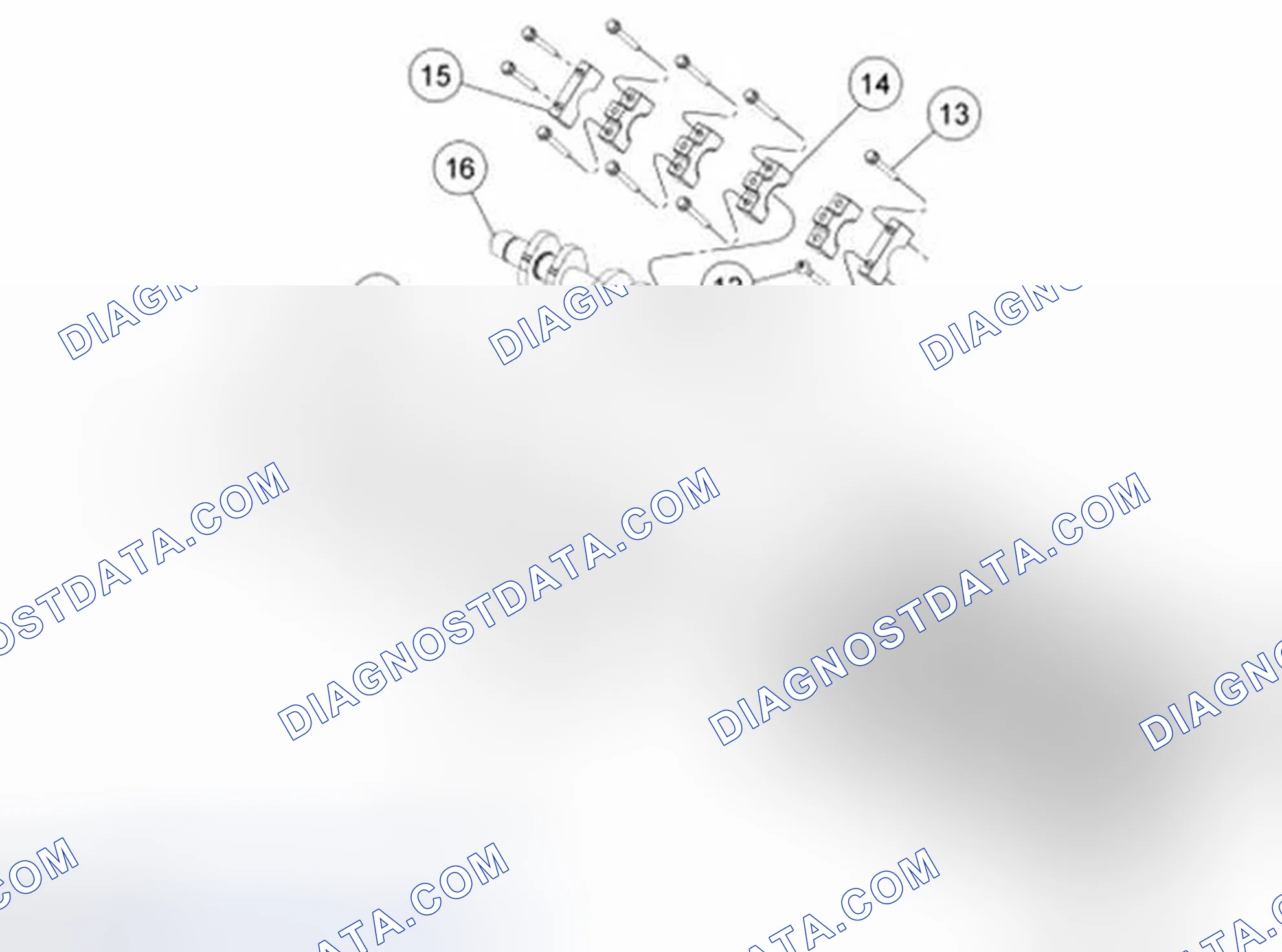 Scheme 1816: Cylinder Head (View 2 of 3)