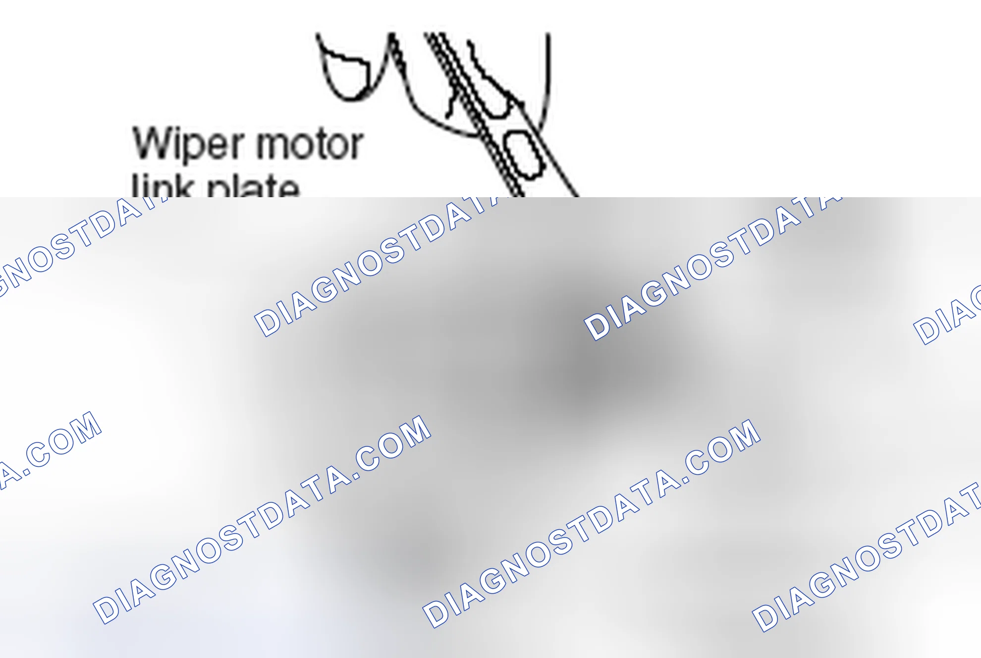 Scheme 71: << B >> WIPER MOTOR LINK PLATE/WINDSHIELD WIPER MOTOR REMOVAL
