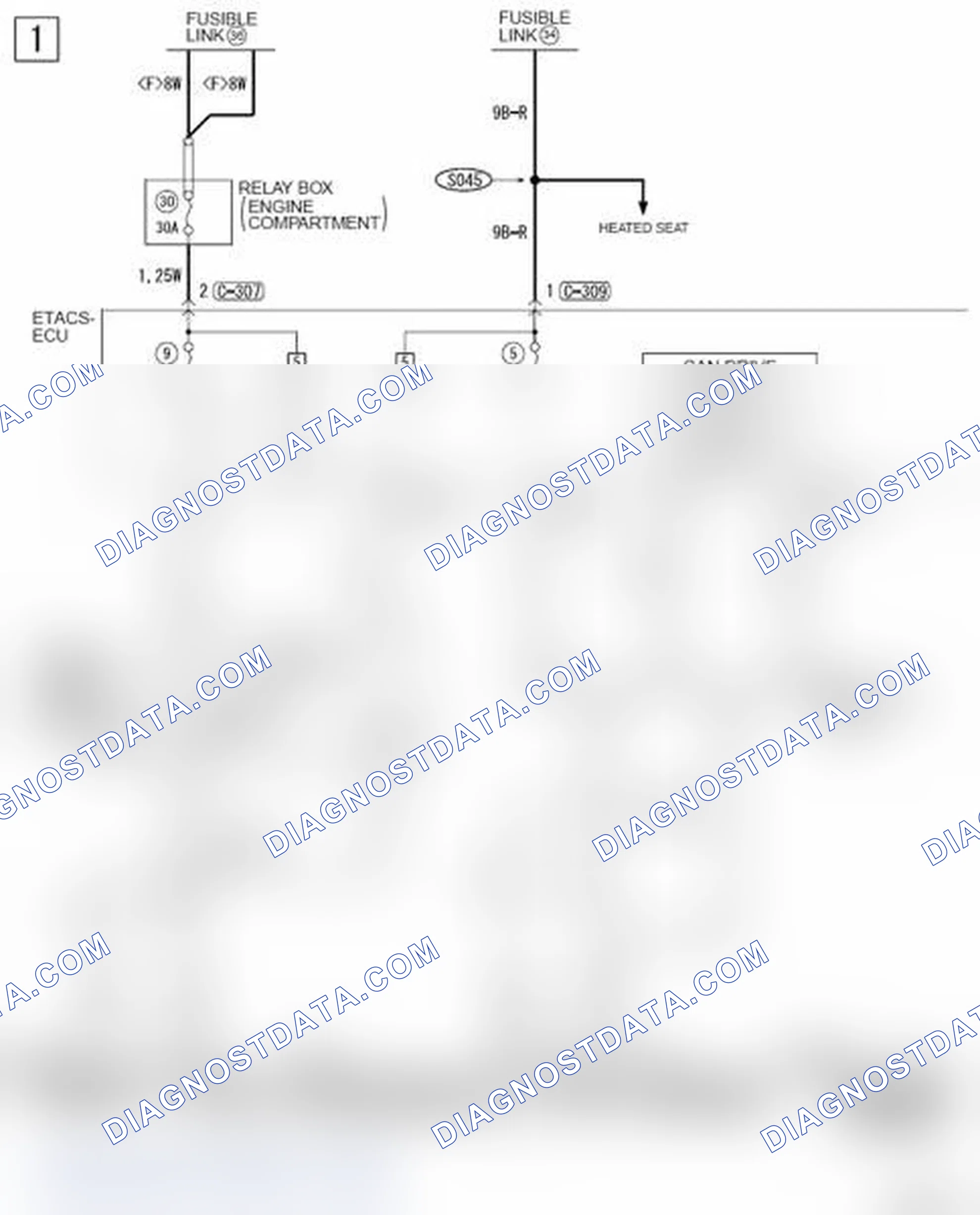 Scheme 722: DOME LIGHT, LUGGAGE COMPARTMENT LIGHT AND IGNITION KEY HOLE ILLUMINATION LIGHT