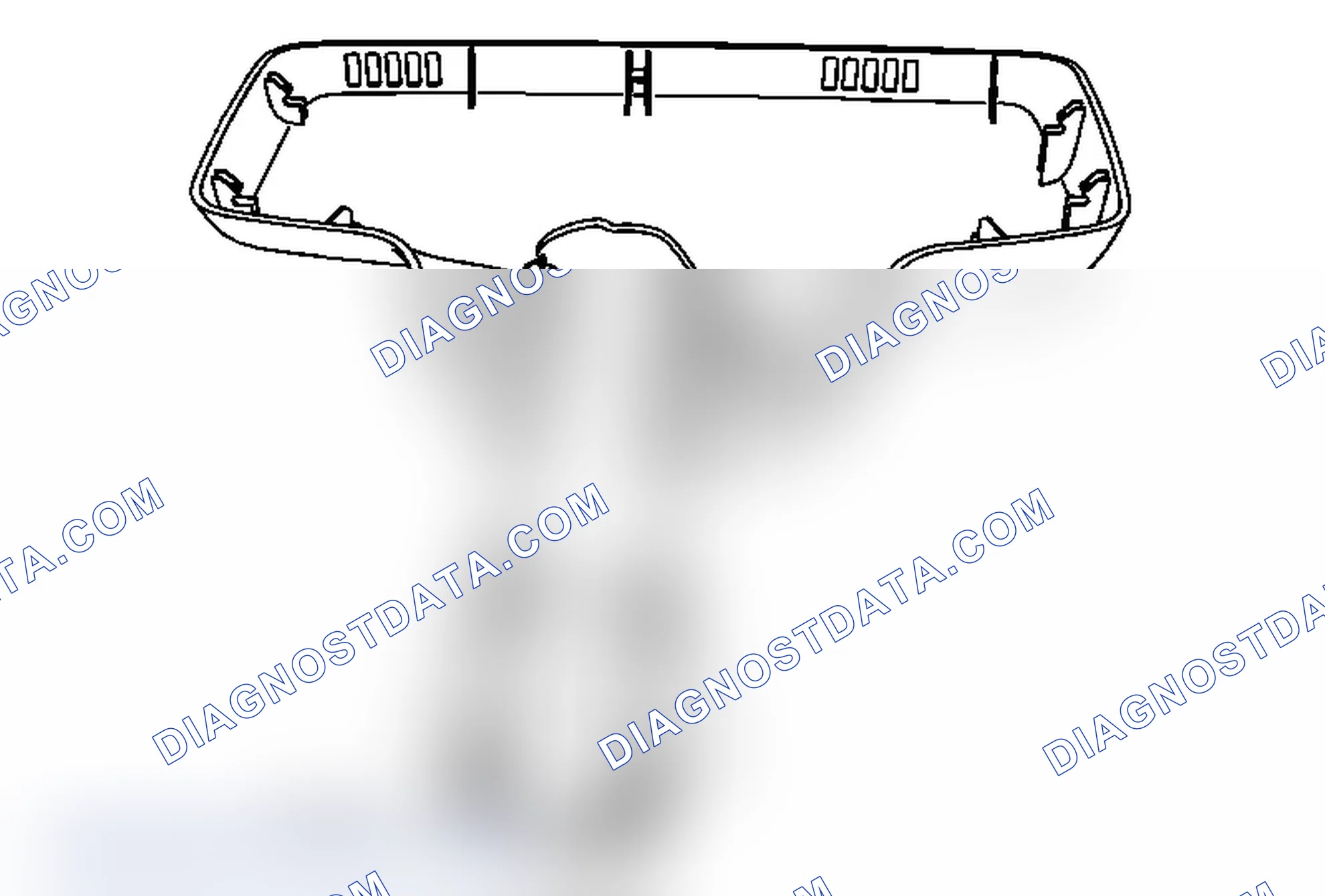 Scheme 15: Inside Rearview Mirror Wiring Harness Cover Replacement