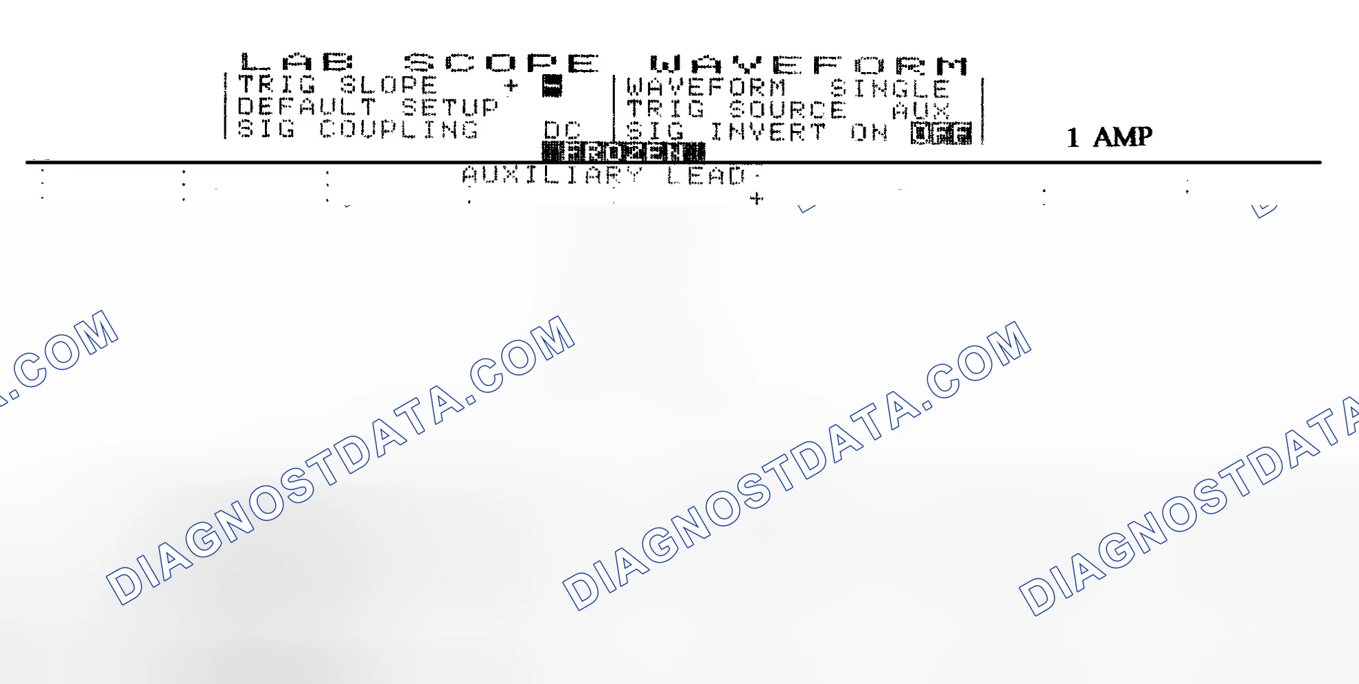 Scheme 20: Single Injector w/Normal Current Flow - Current Pattern