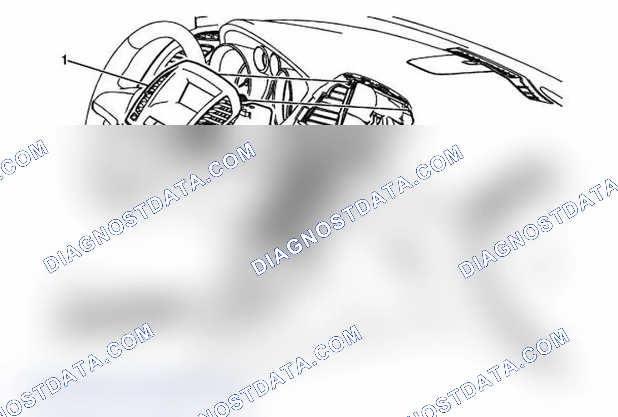 Scheme 20: Instrument Panel Upper Center Trim Panel Replacement