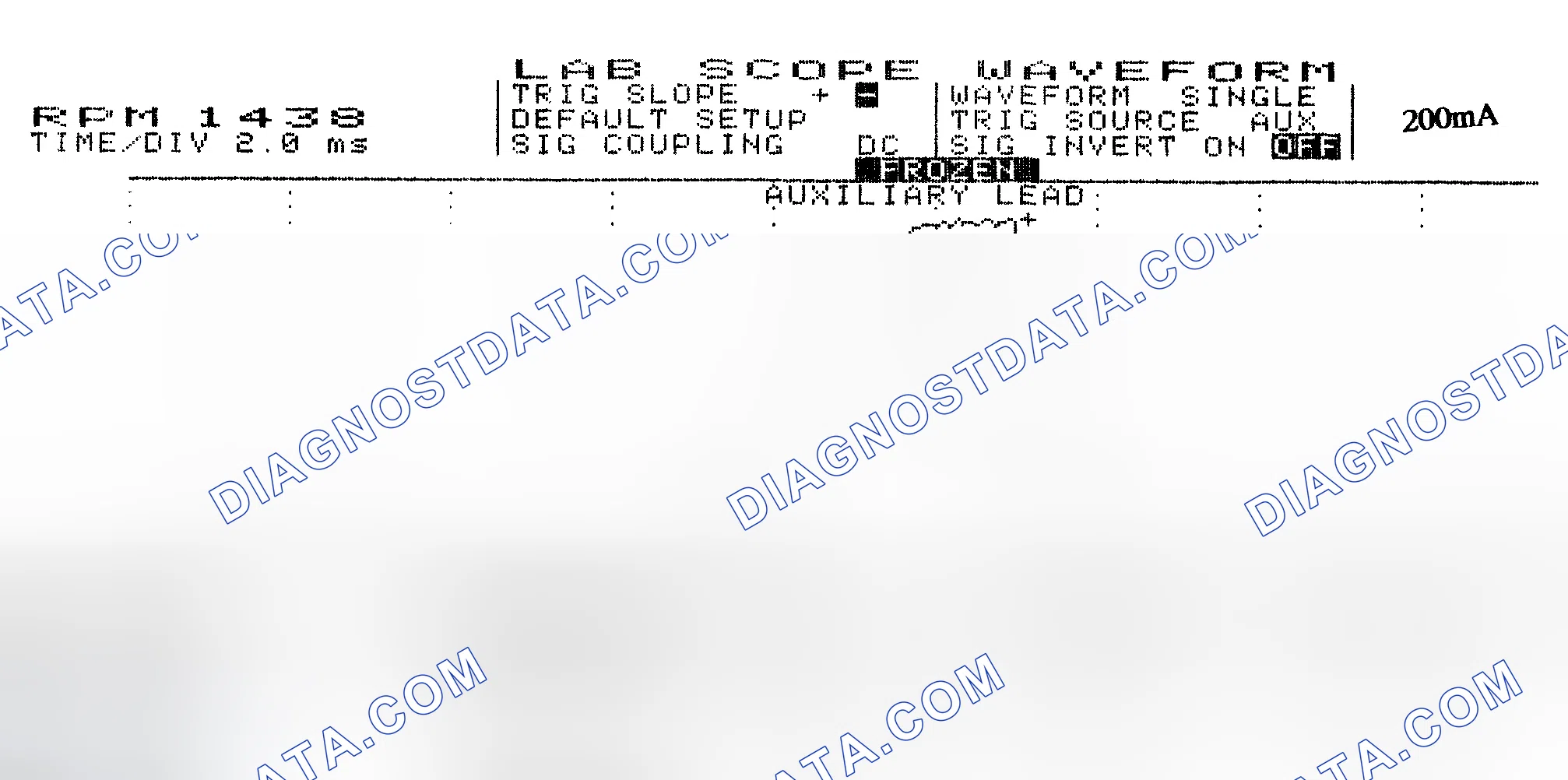 Scheme 15: Single Injector w/Normal Current Flow - Current Pattern