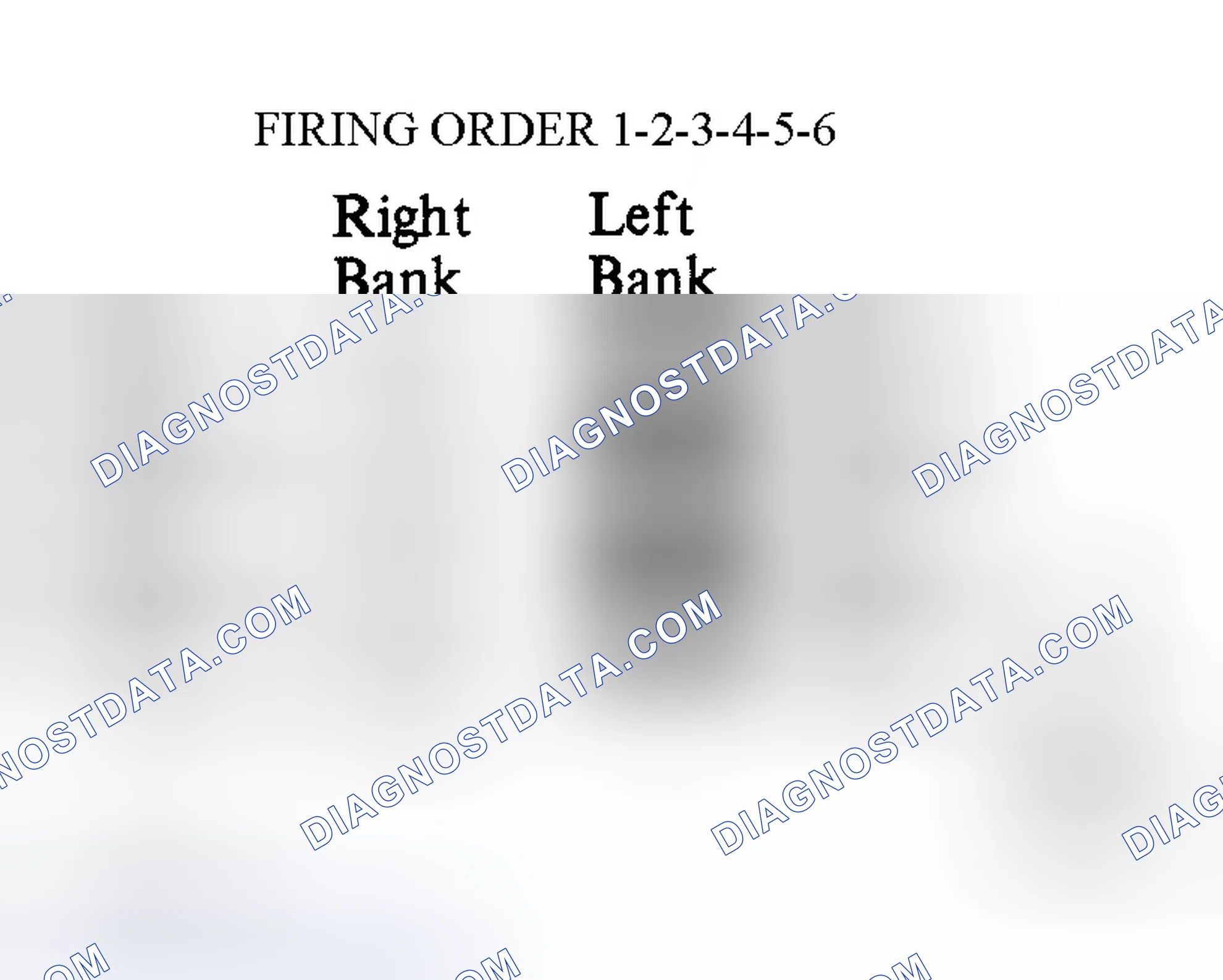 Scheme 5: Cylinder Numbering & Firing Order (Avalon 3.0L, Camry Solara 3.0L, Highlander 3.0L & Sienna 3.0L)