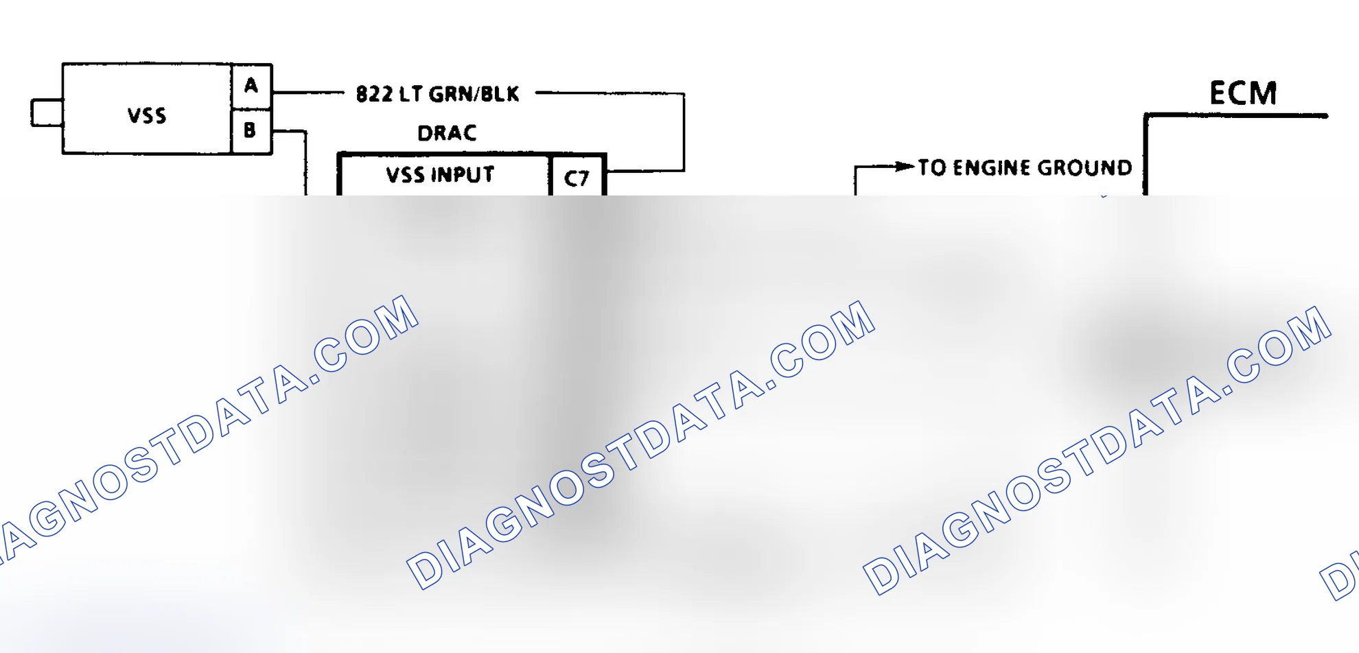 Scheme 112: Code 24 Schematic (4.3L Turbo) Vehicle Speed Sensor