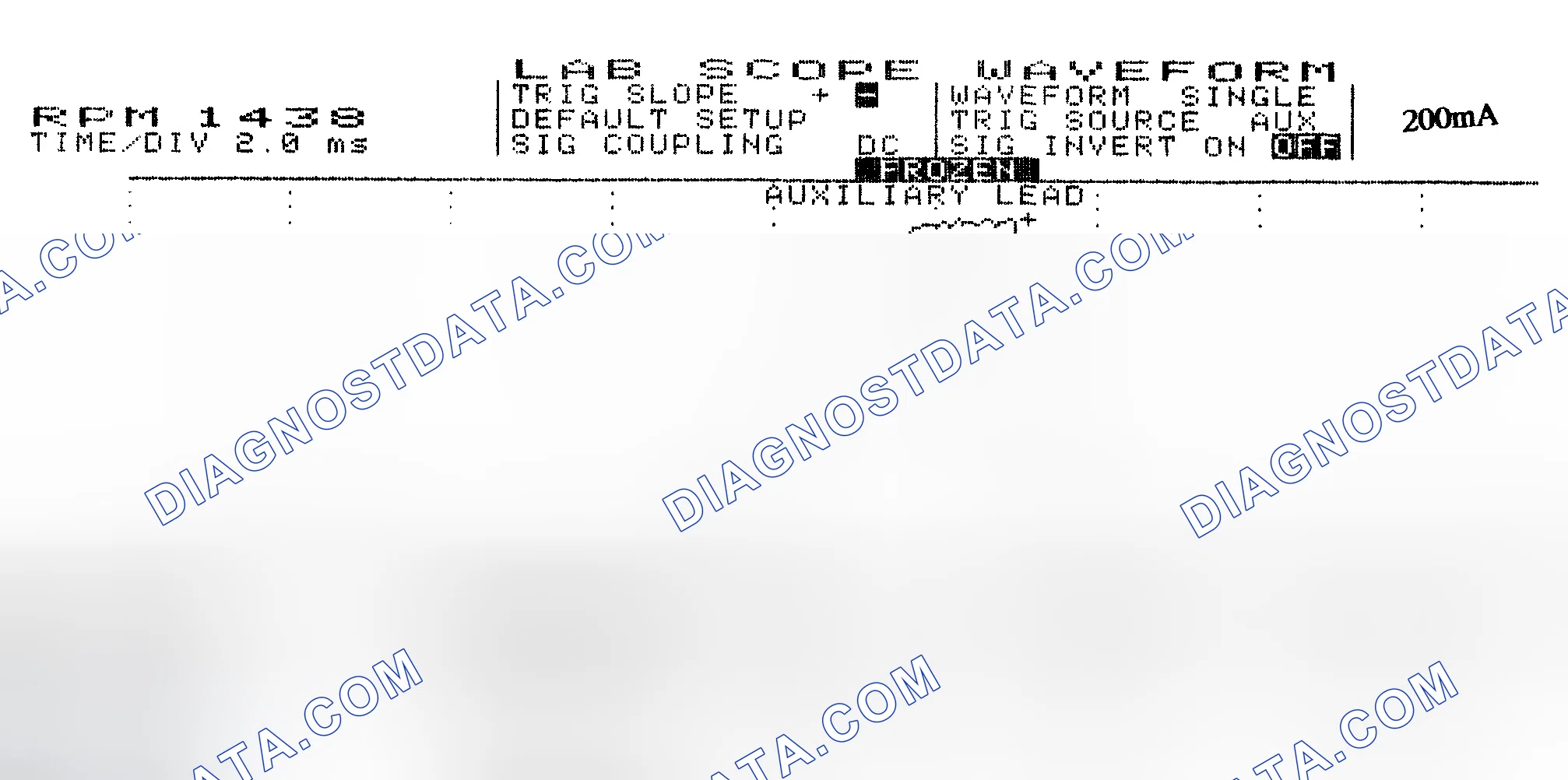 Scheme 15: Single Injector w/Normal Current Flow - Current Pattern