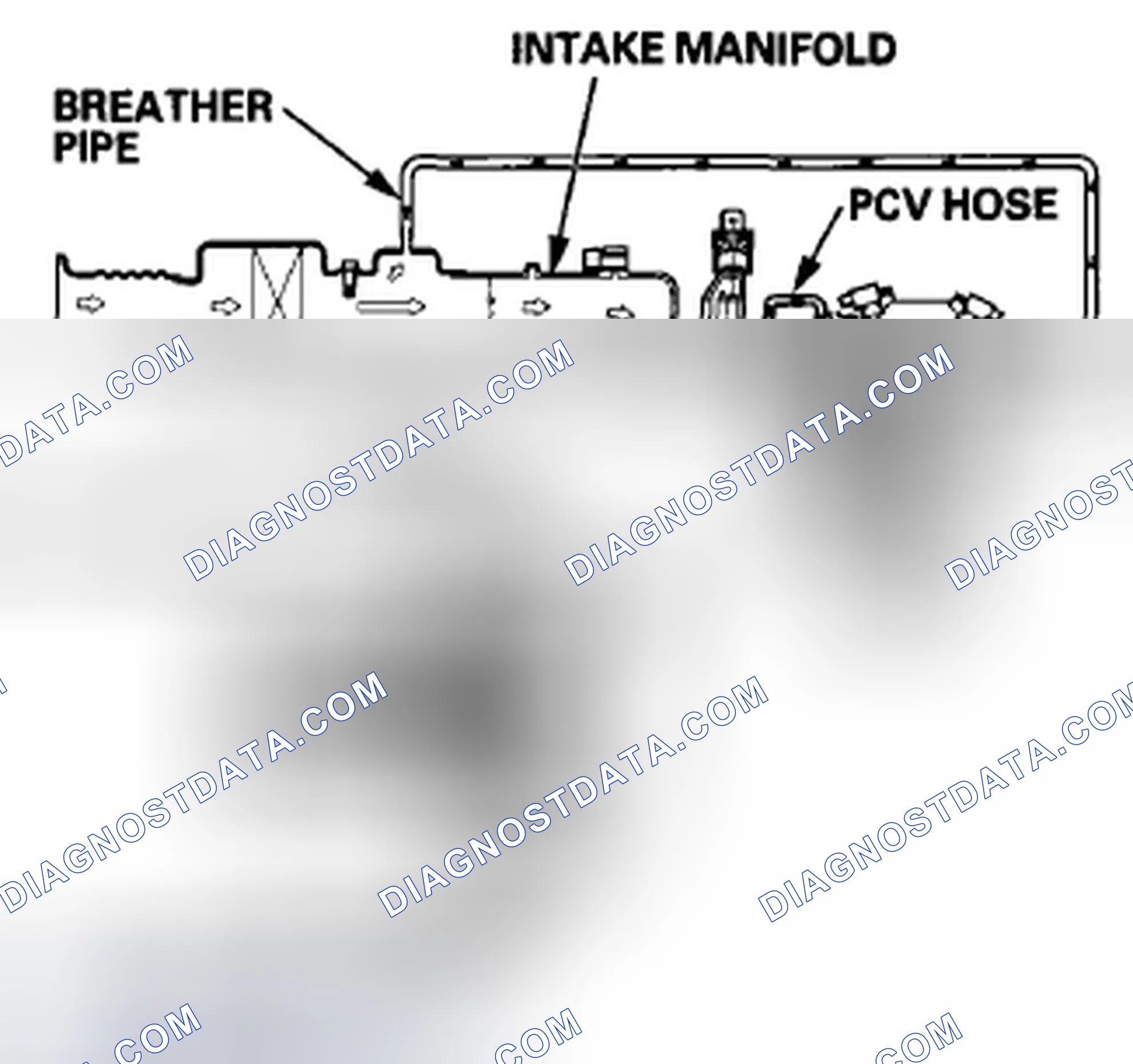 Scheme 665: Positive Crankcase Ventilation (PCV) System