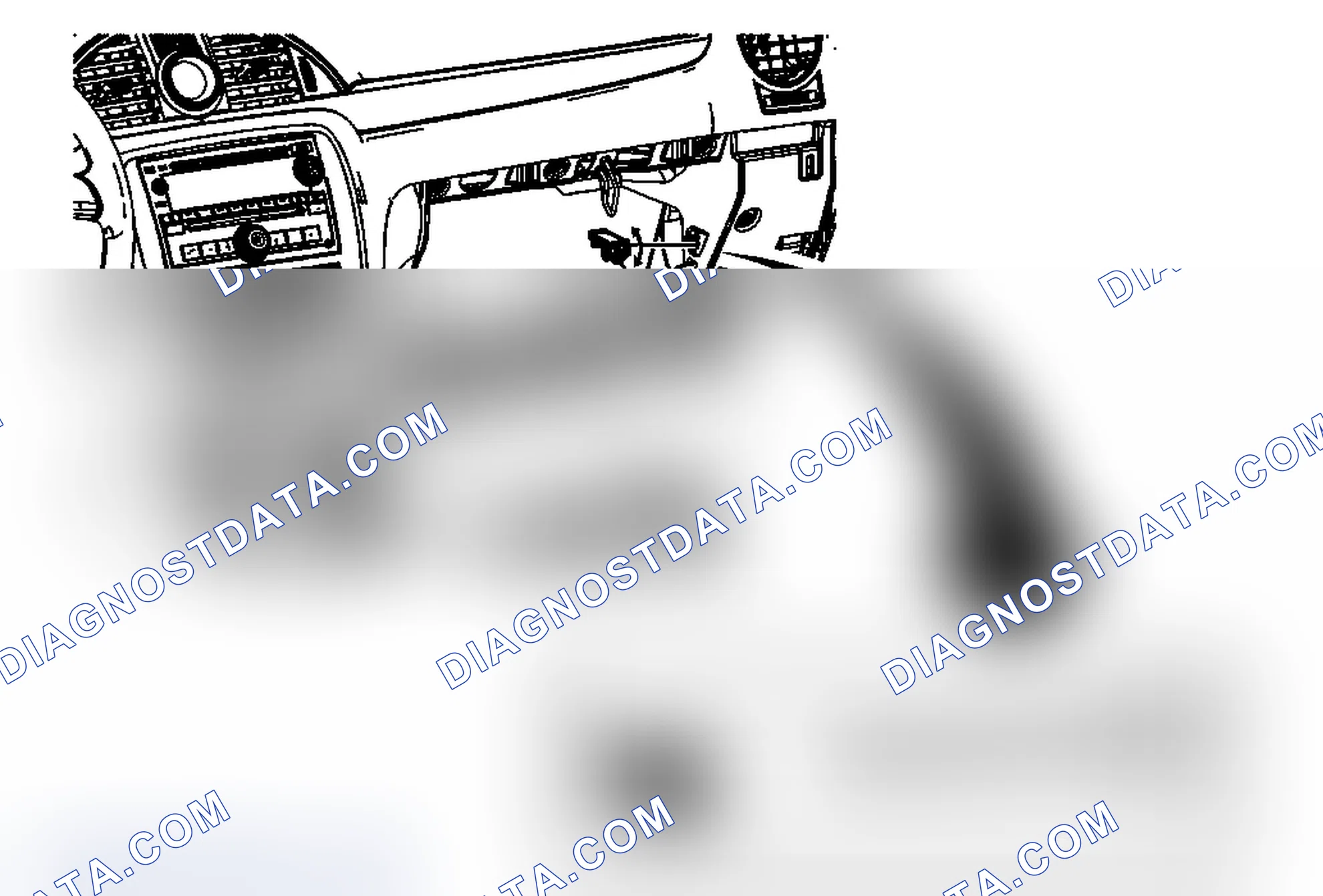 Scheme 141: Instrument Panel Compartment Door Dampener Replacement (Enclave)
