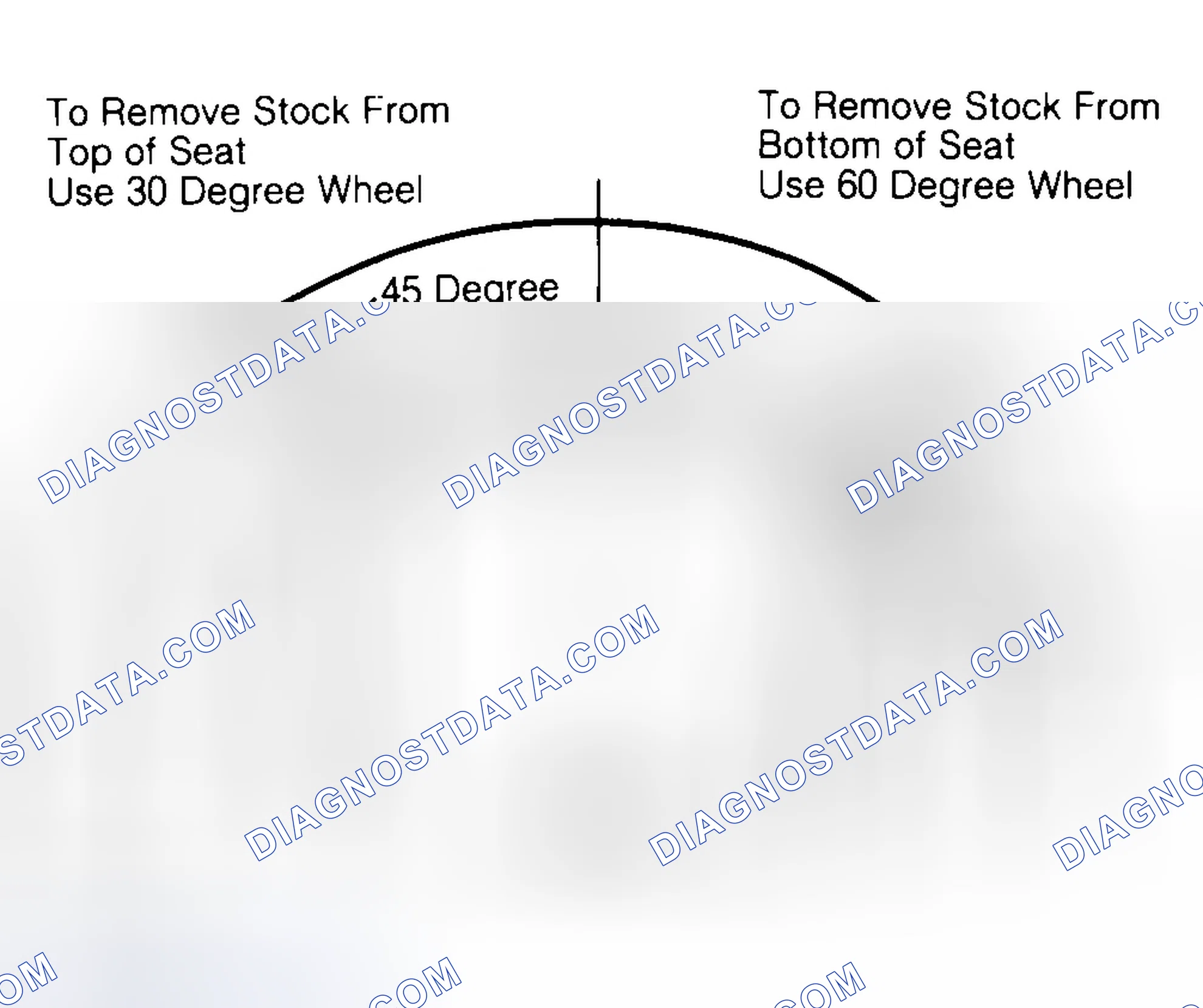 Scheme 19: Adjusting Valve Seat Width