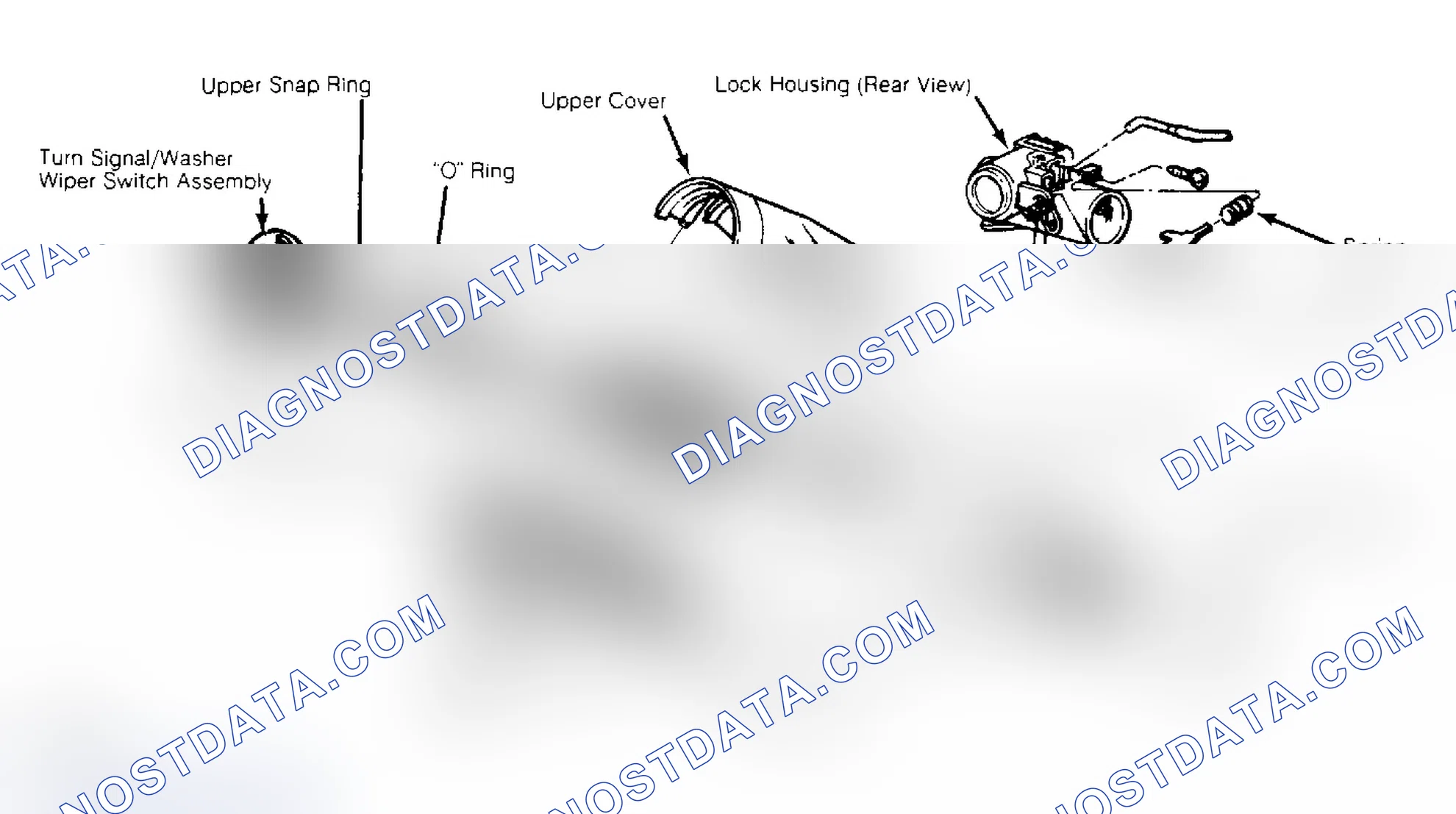 Scheme 2: View of Typical Steer Column for FWD Vehicles W/ Floor Shift