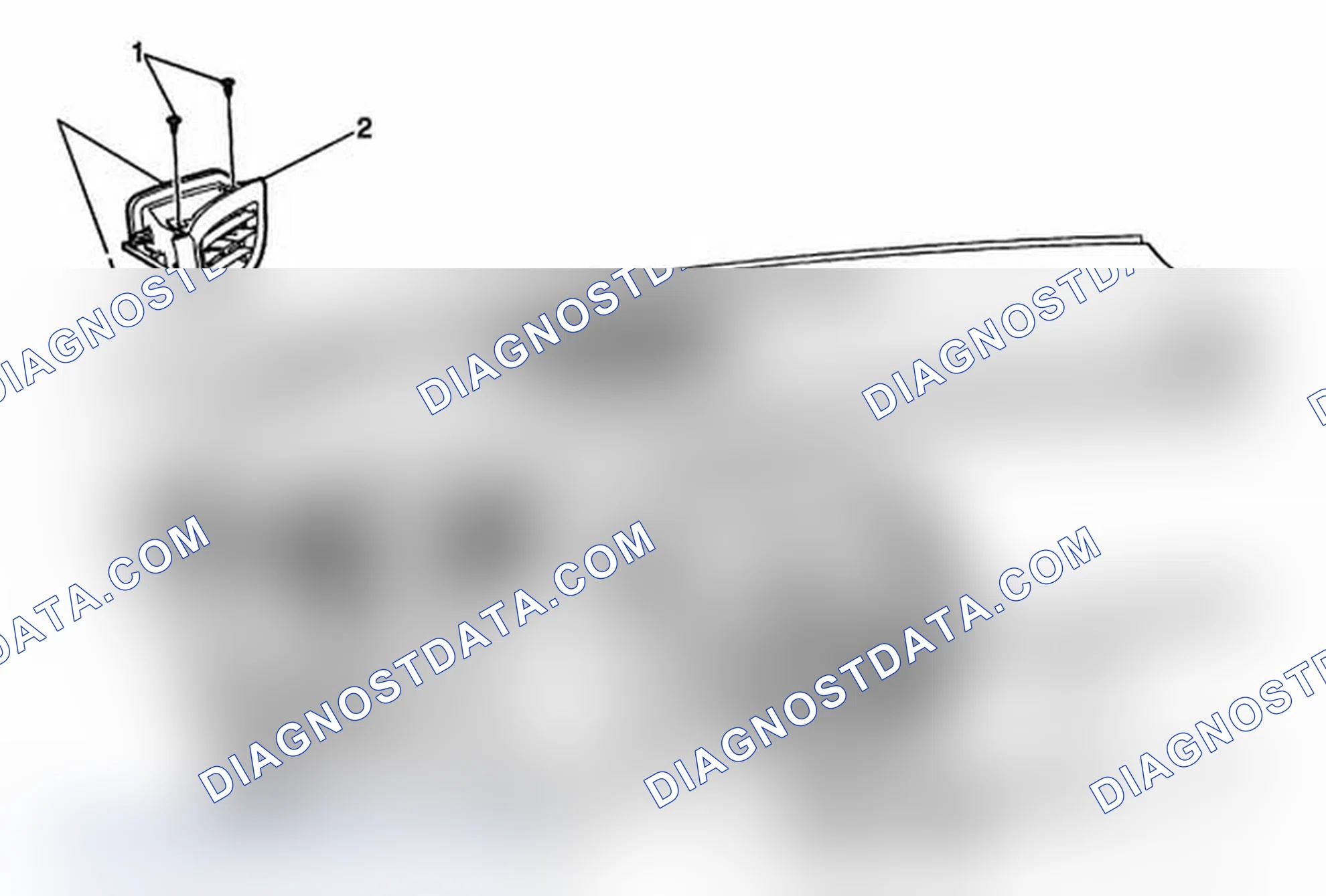 Scheme 25: Instrument Panel Outer Air Outlet Replacement - Left Side