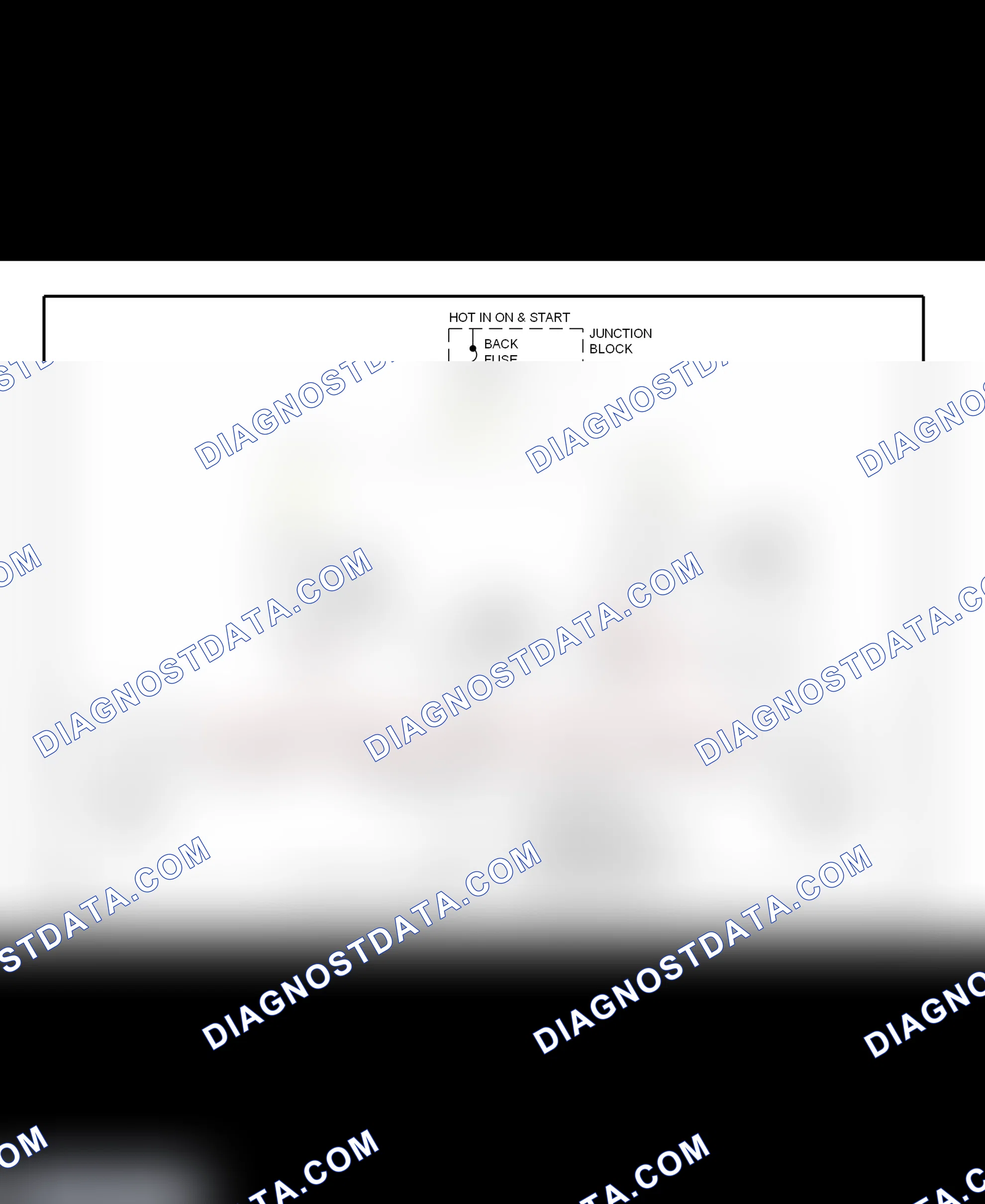 Scheme 62: Back-Up Lights Wiring Diagram (Metro)