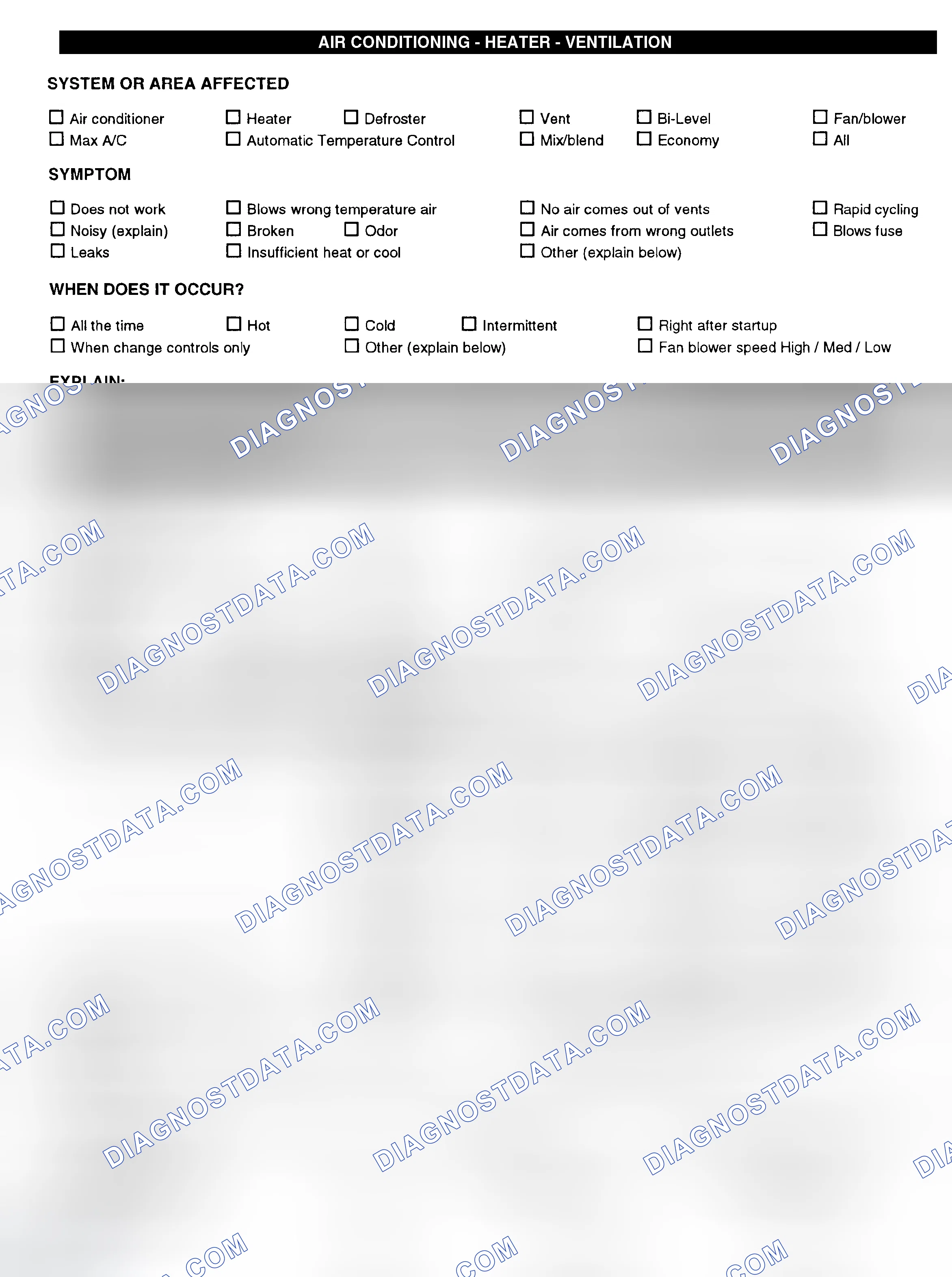 Scheme 4: Symptom Check List - Page 3