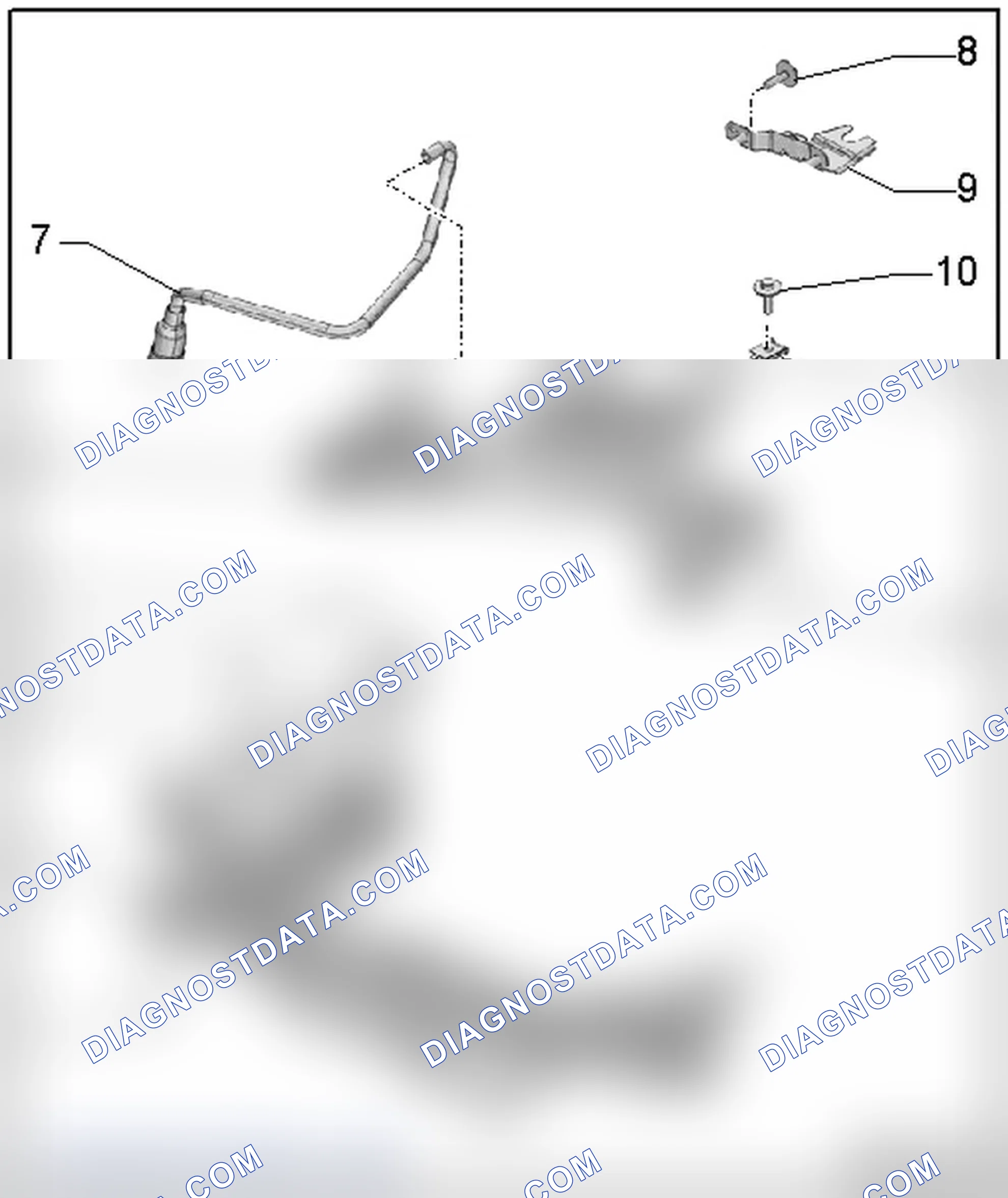 Scheme 162: HEADLAMP HOUSING MOUNT OVERVIEW, FROM MY 2013