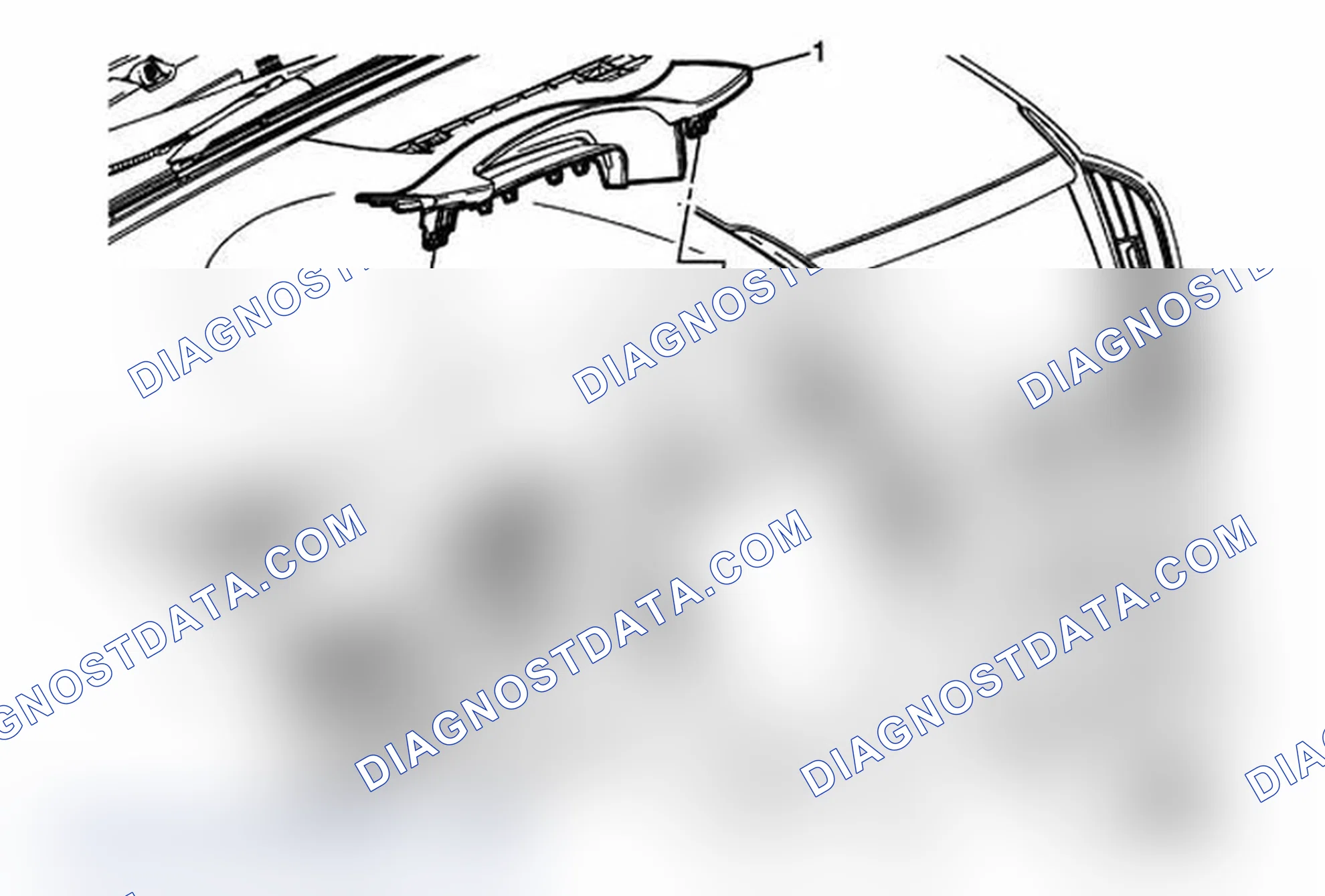 Scheme 95: Instrument Panel Steering Column Opening Closeout Replacement