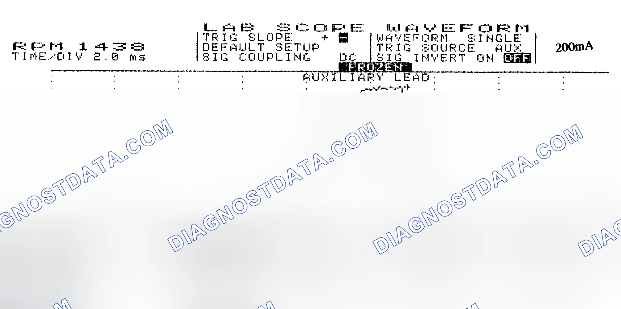 Scheme 15: Single Injector w/Normal Current Flow - Current Pattern