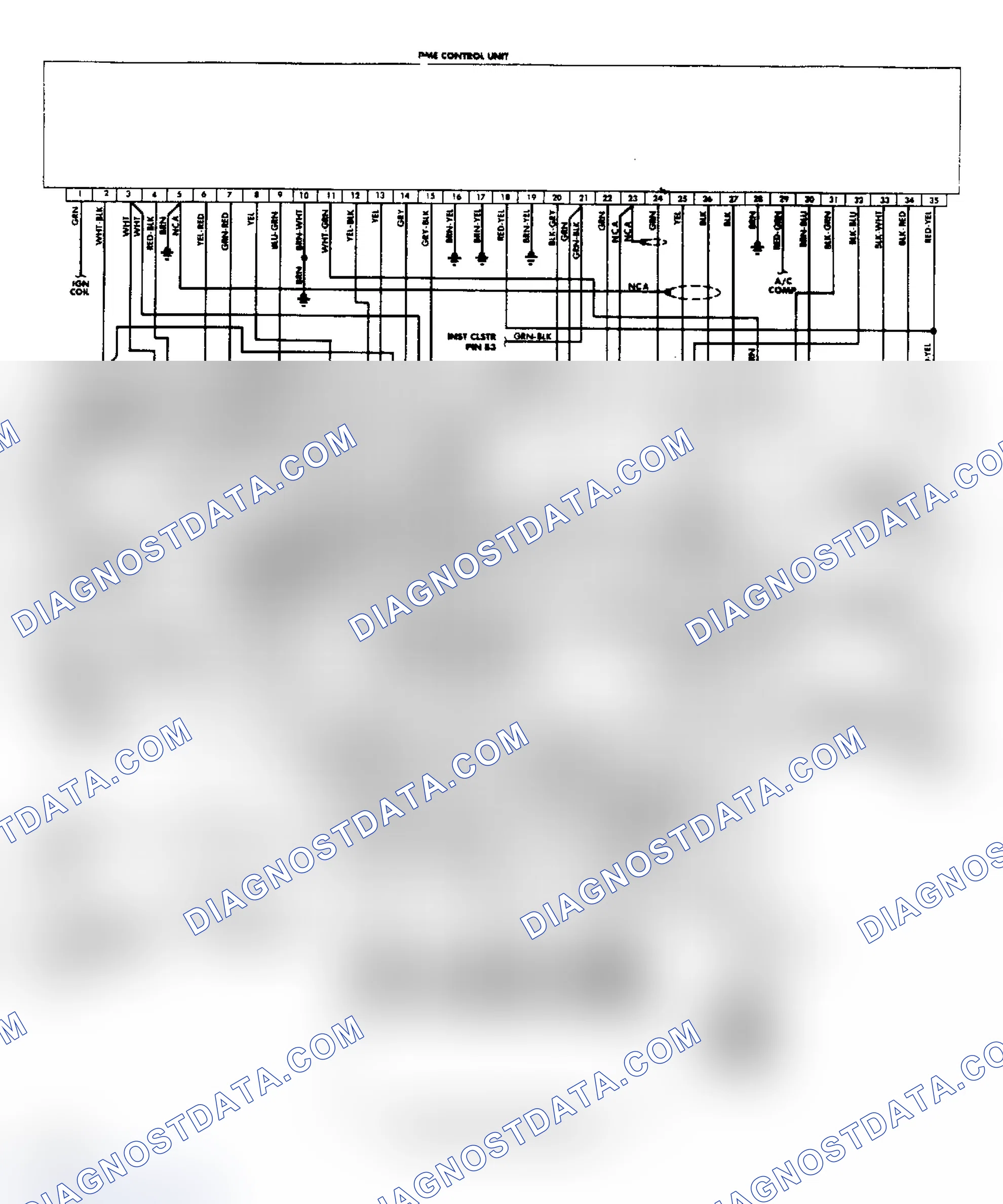 Scheme 5: Wiring Diagram for Porsche 944 & 944 Turbo