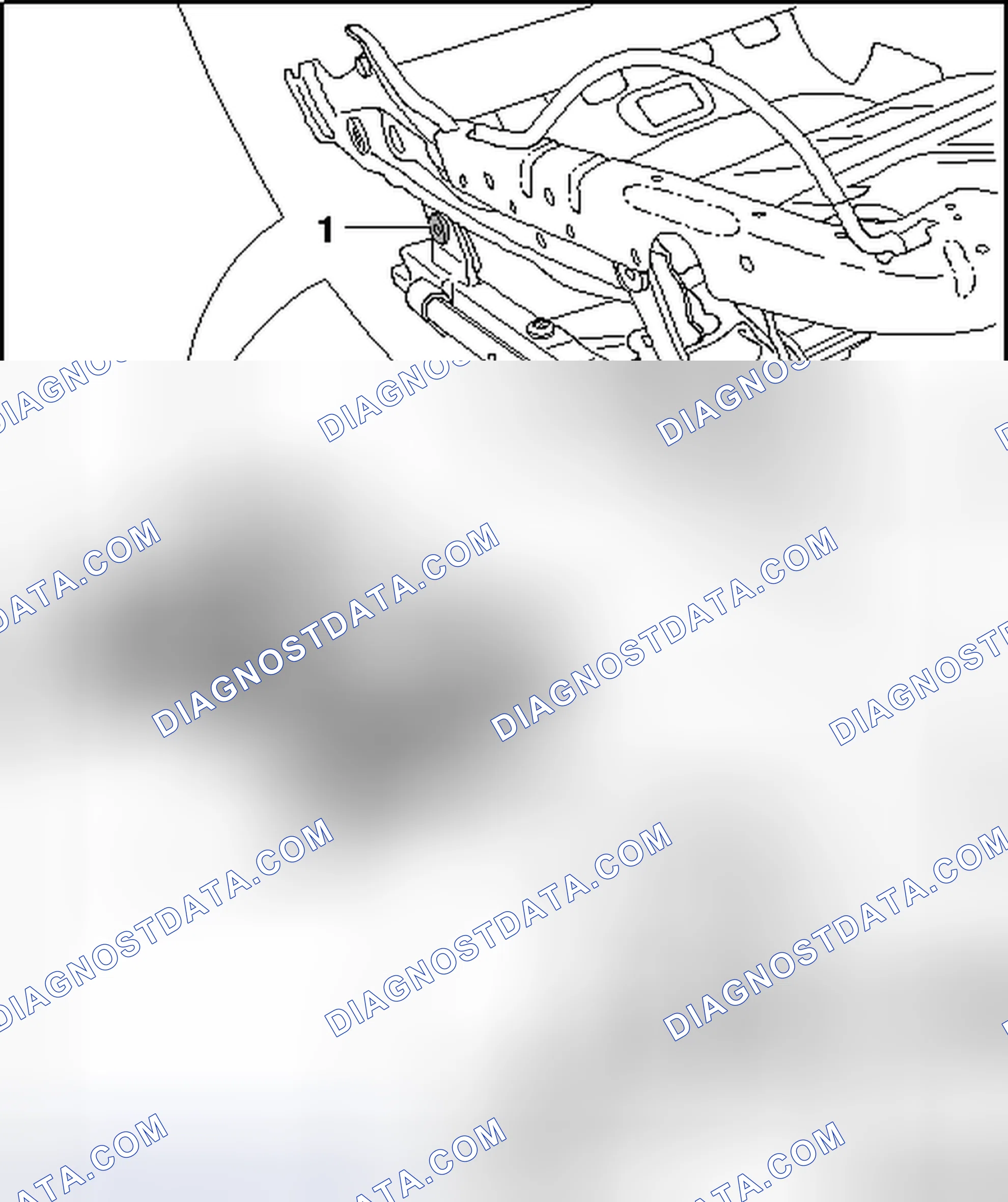 Scheme 7: SEAT FORWARD AND BACKWARD ADJUSTMENT, SPORT SEAT R36