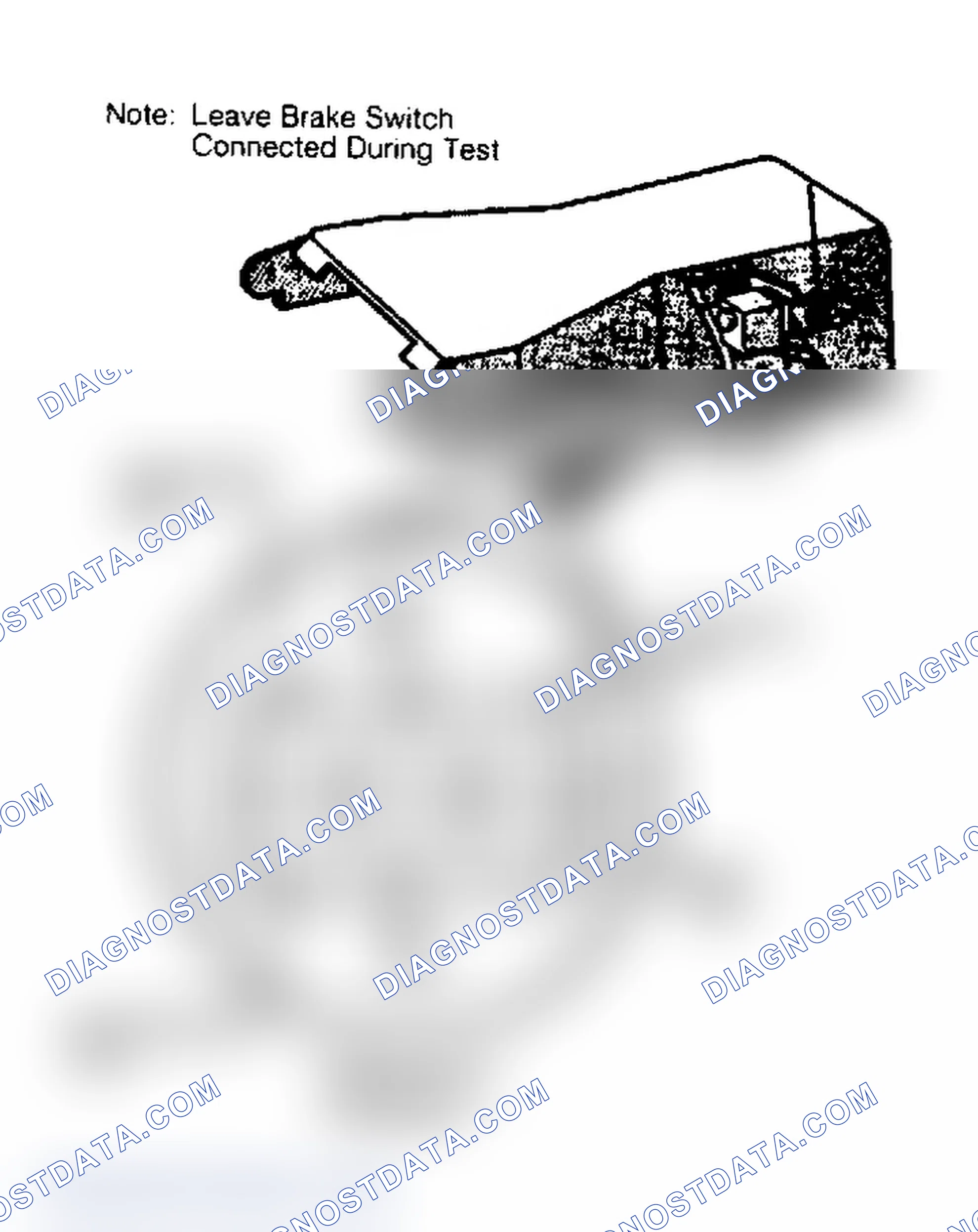 Scheme 407: SP3 (4 of 5) - Location Of Brake Switch Connector