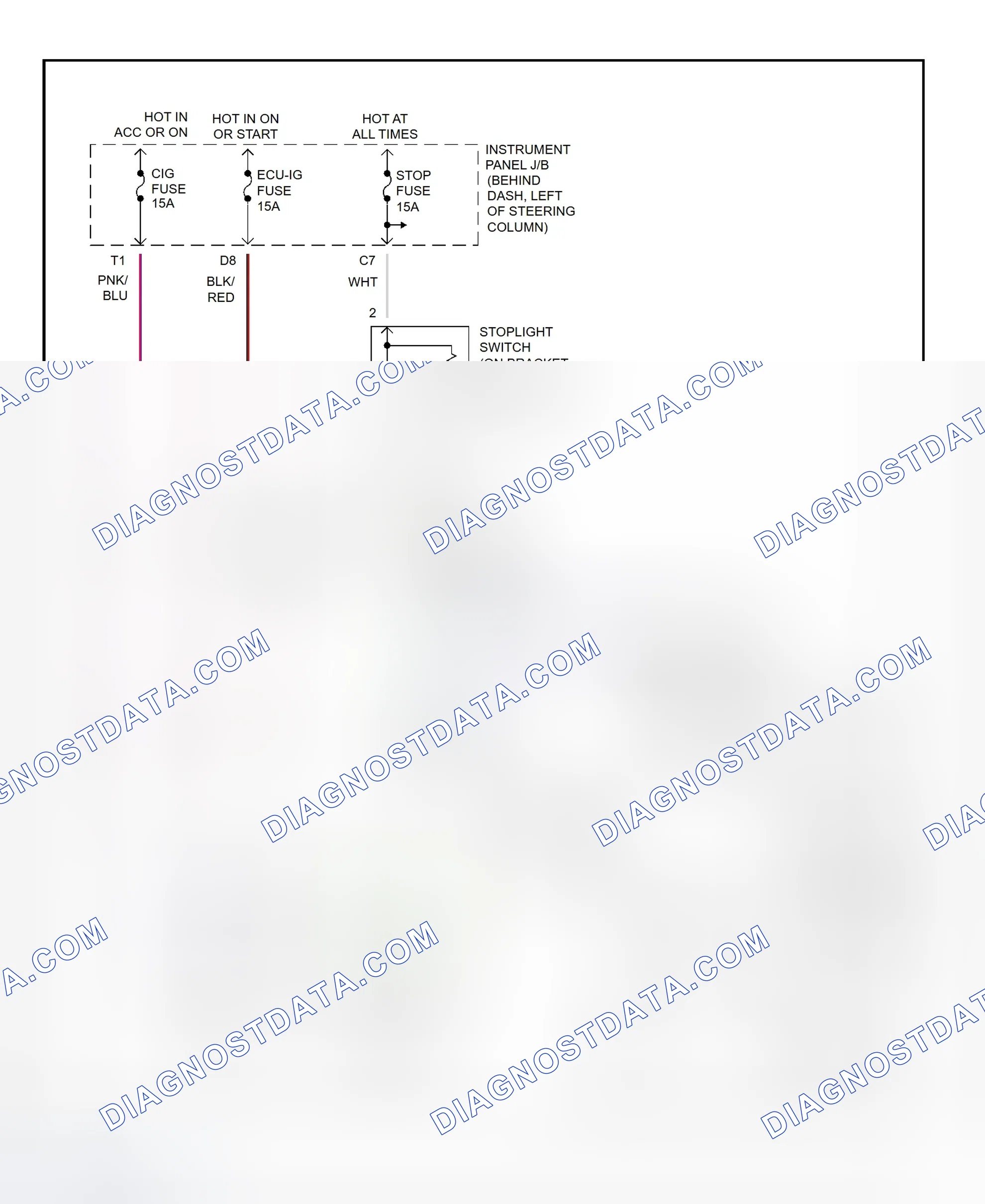 Scheme 161: Shift Lock System Wiring Diagram (Toyota Camry Solara)