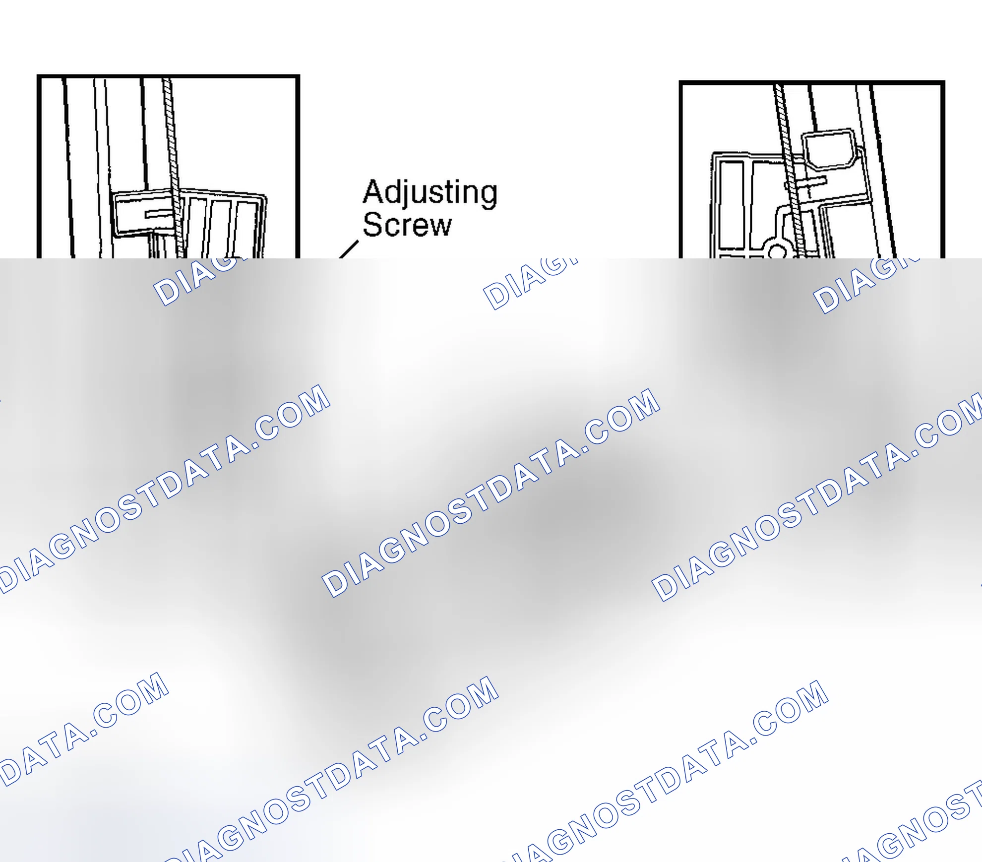 Scheme 1: IN-AND-OUT ADJUSTMENT (FRONT DOORS - C70)