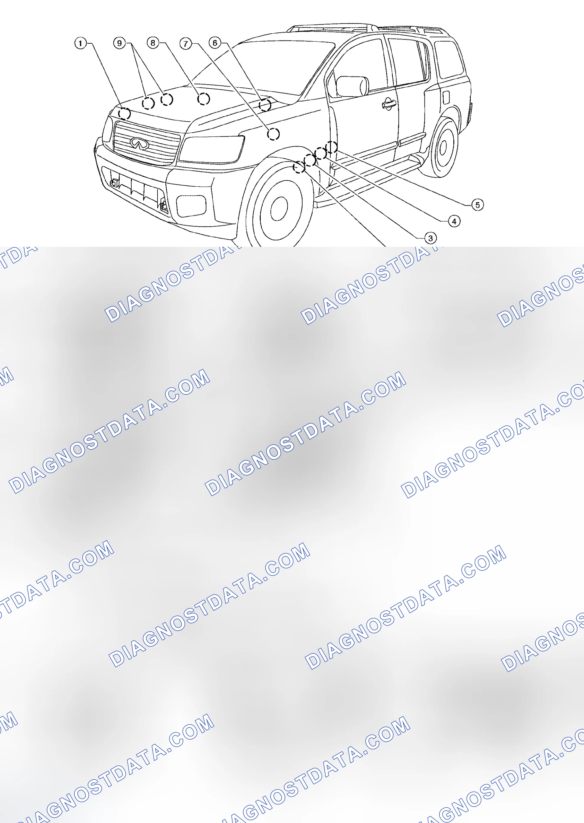 Scheme 3: Location of Electrical Parts