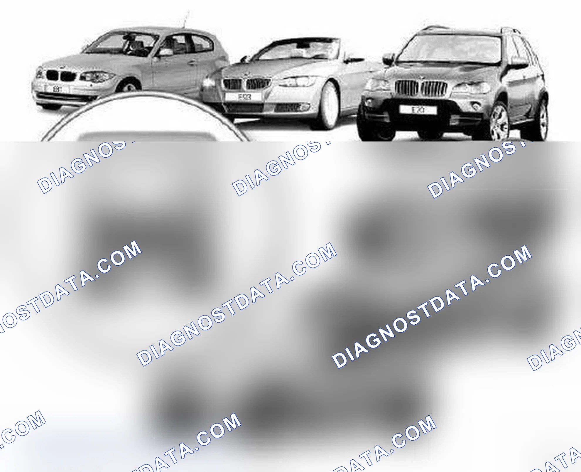 Scheme 68: ROOF CONTROL PANEL E70, E81, E87, E90, E91, E92, E93
