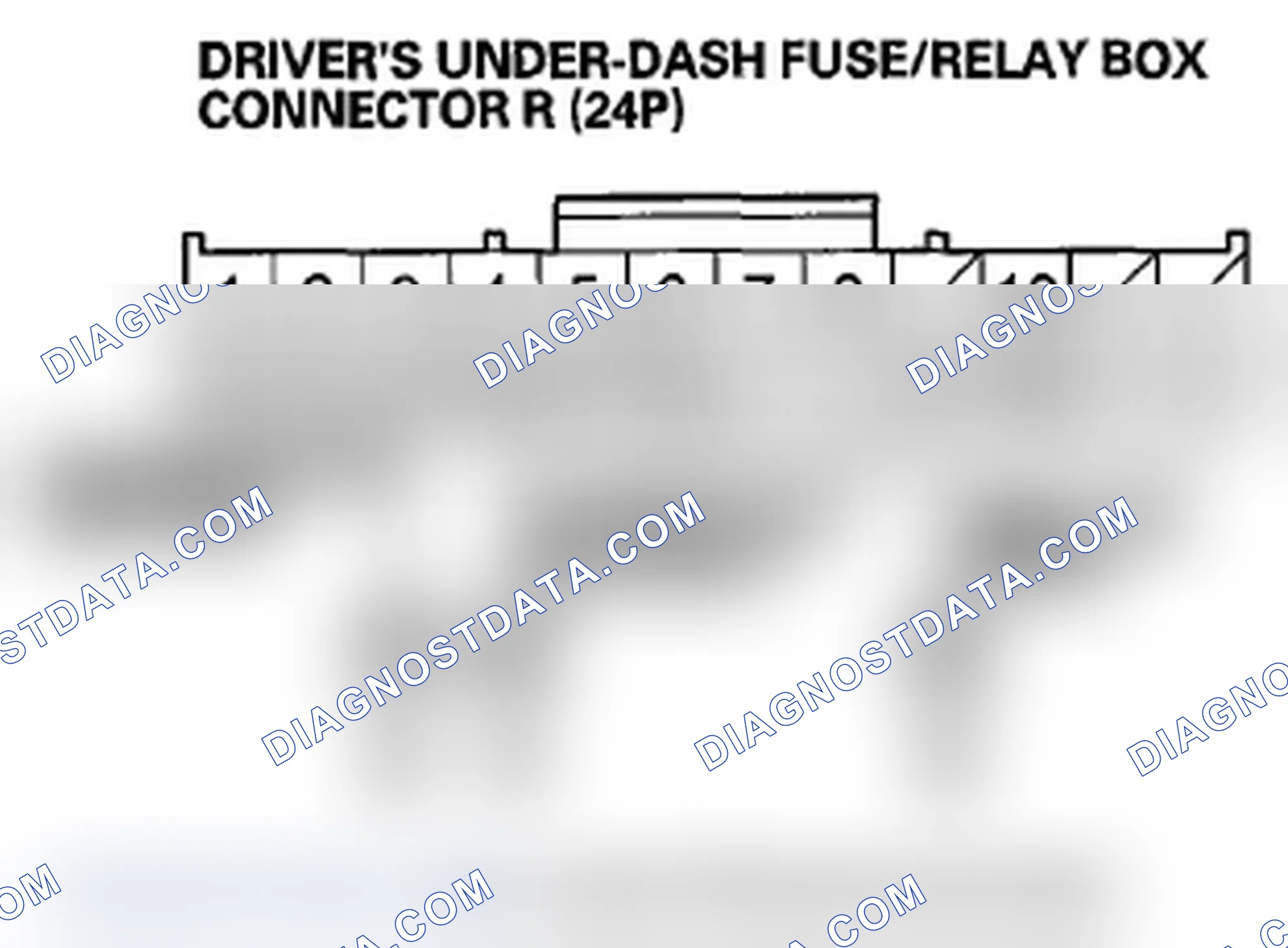 Scheme 12: DTC B1281: Front Wiper MIST Position Circuit Malfunction; DTC B1282: Front Wiper INT Position Circui