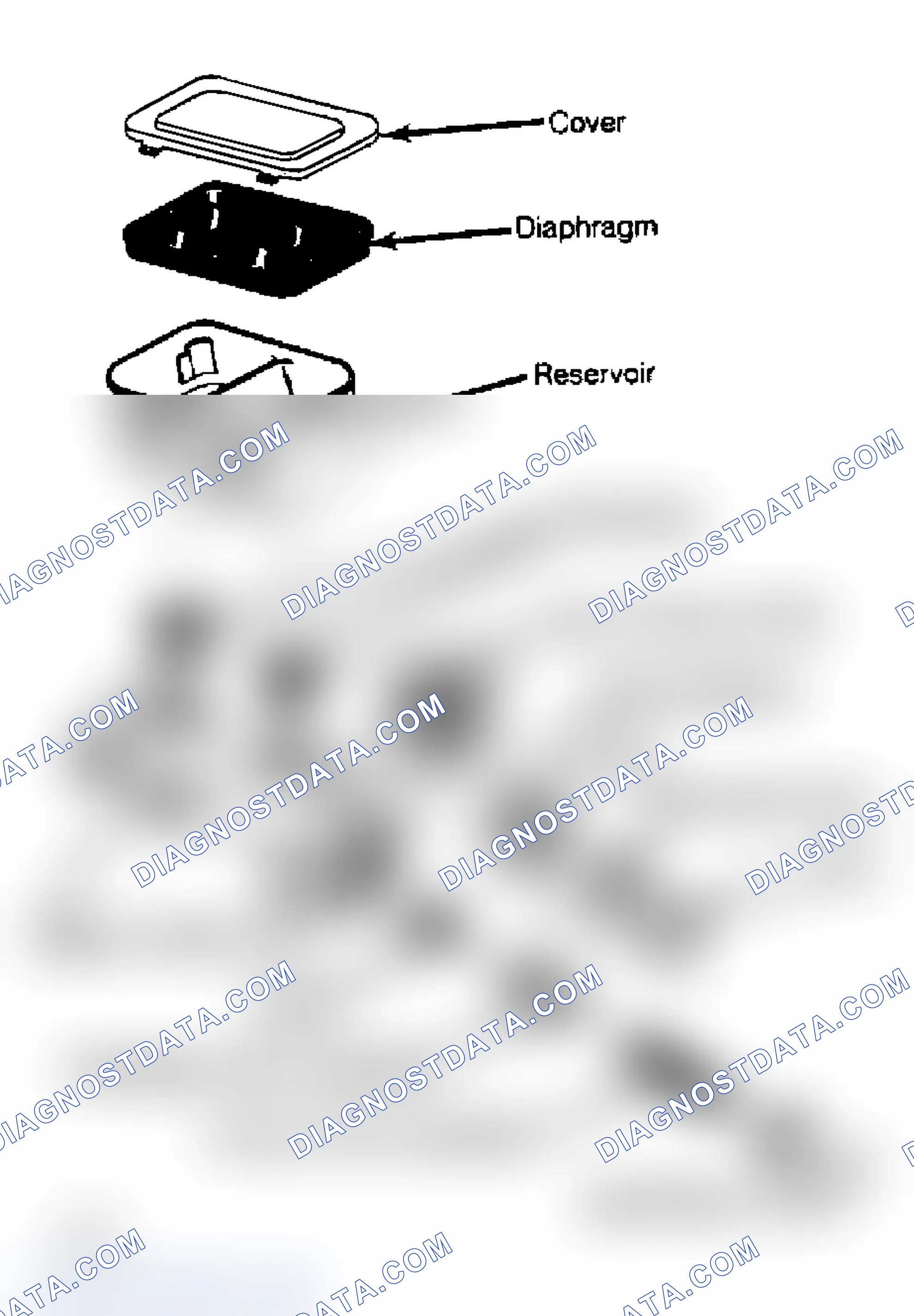 Scheme 15: Exploded View of Quick Take-Up Master Cylinder