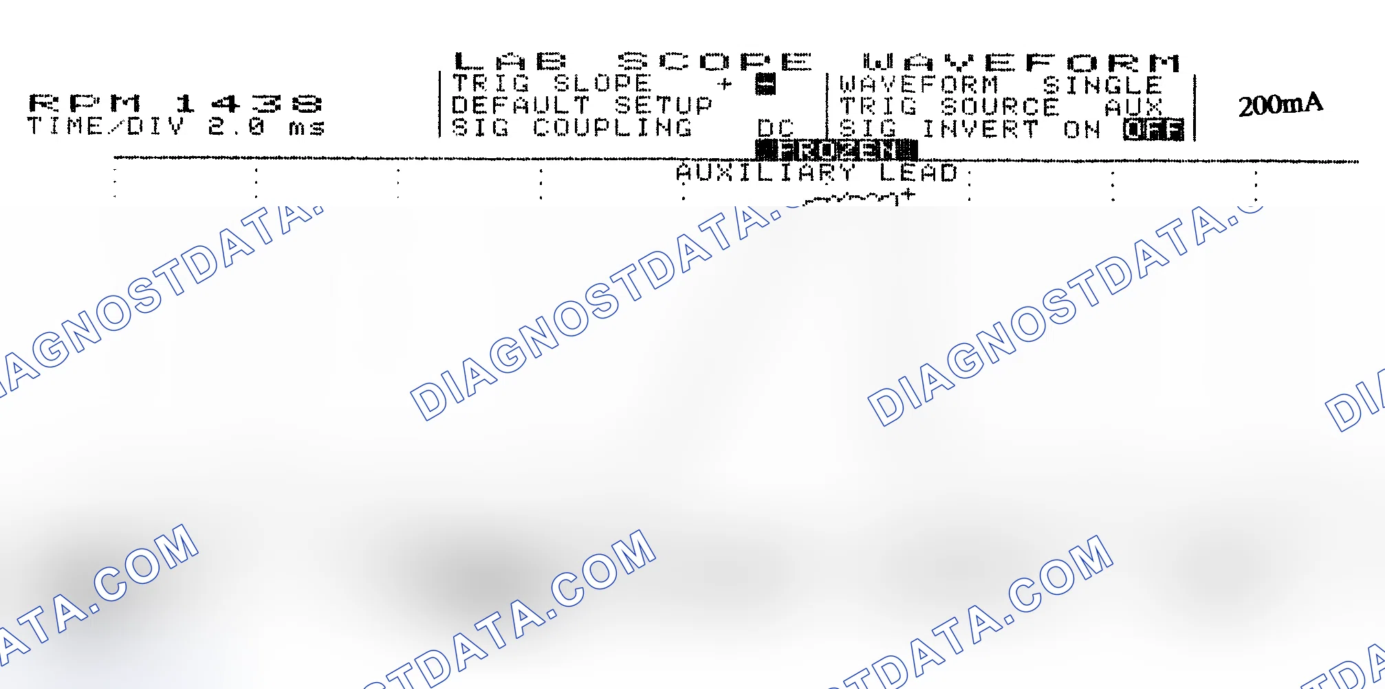 Scheme 15: Single Injector w/Normal Current Flow - Current Pattern