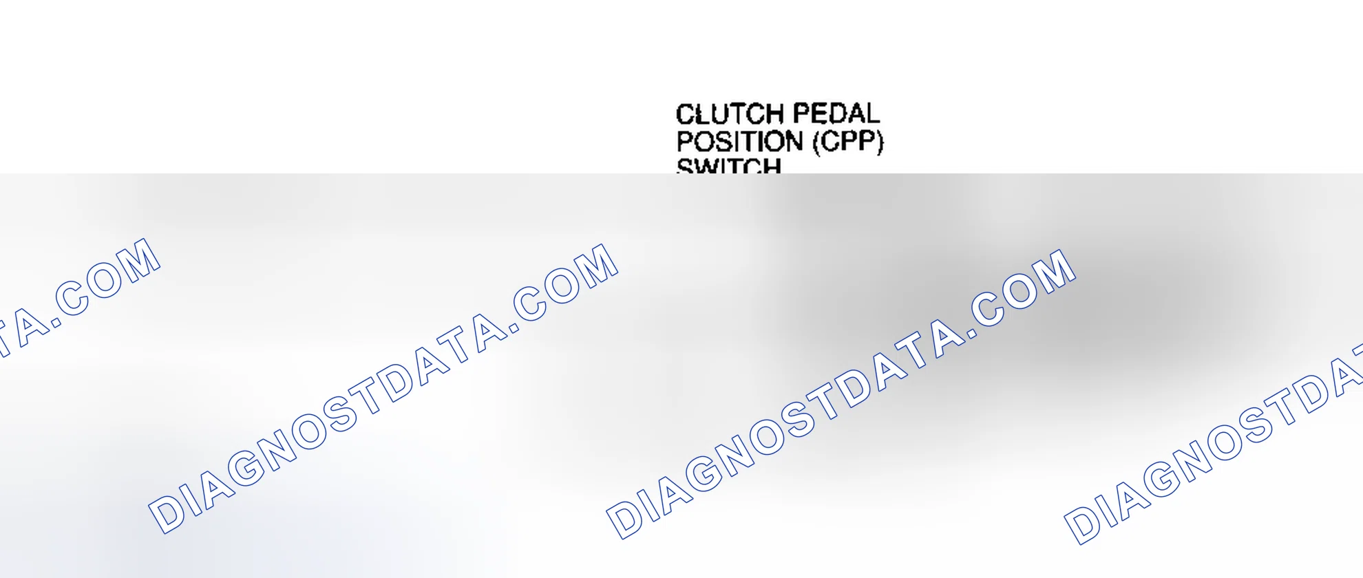 Scheme 497: CPP Switch Test Circuit & Connector Terminals