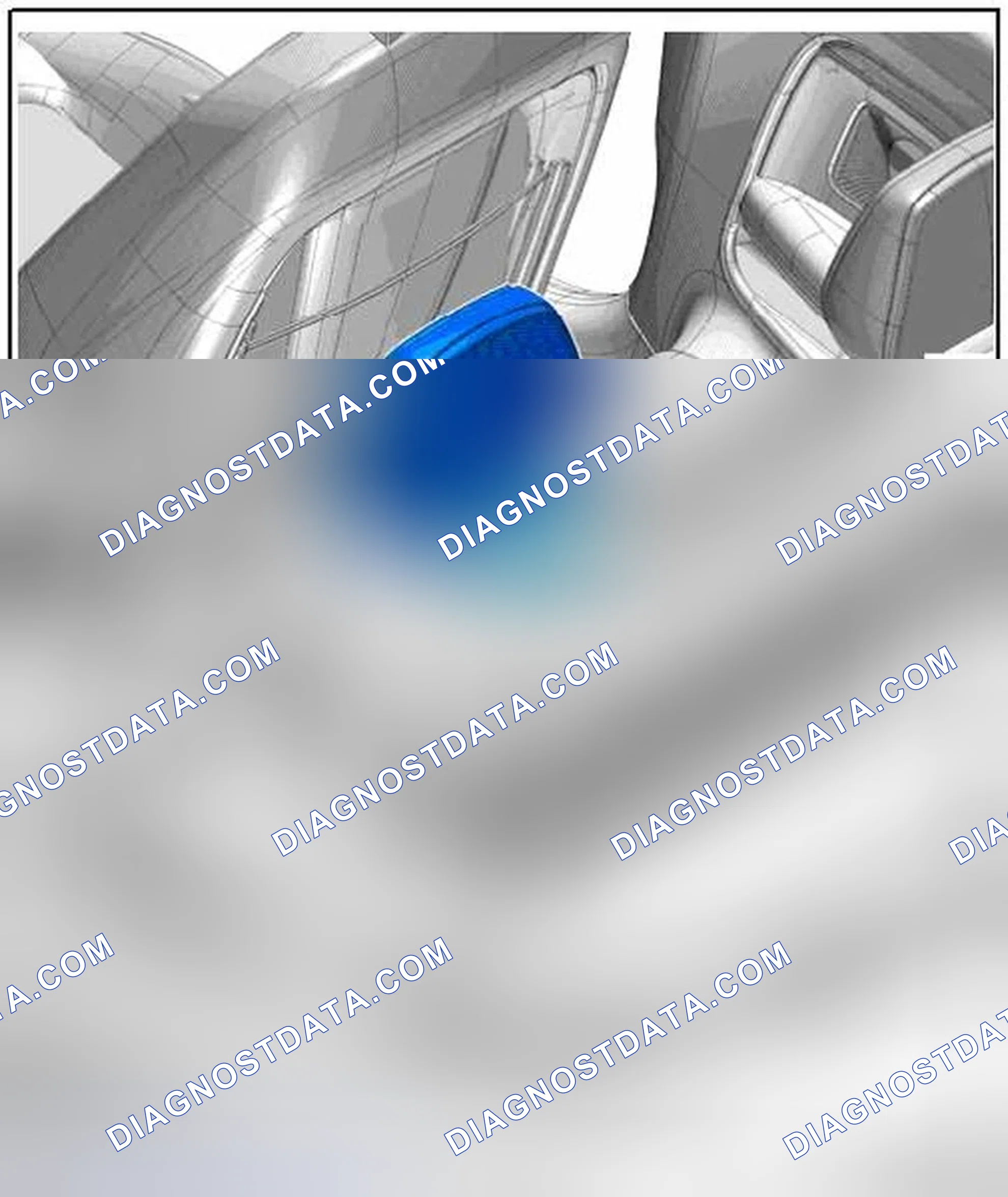 Scheme 557: REAR HEAD RESTRAINTS ASSEMBLY OVERVIEW