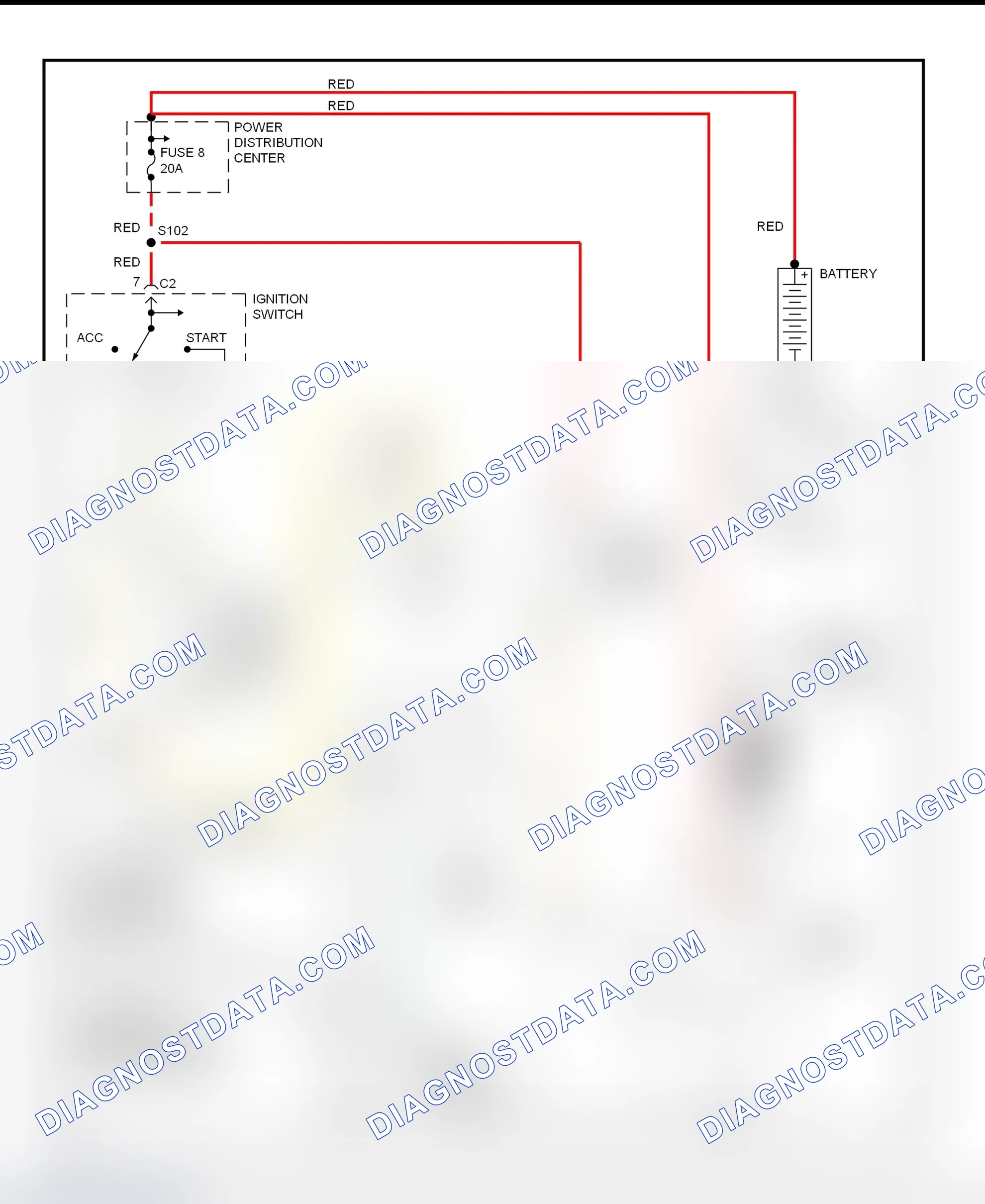 Scheme 1: Starting System Wiring Diagram (Breeze, Cirrus & Stratus)
