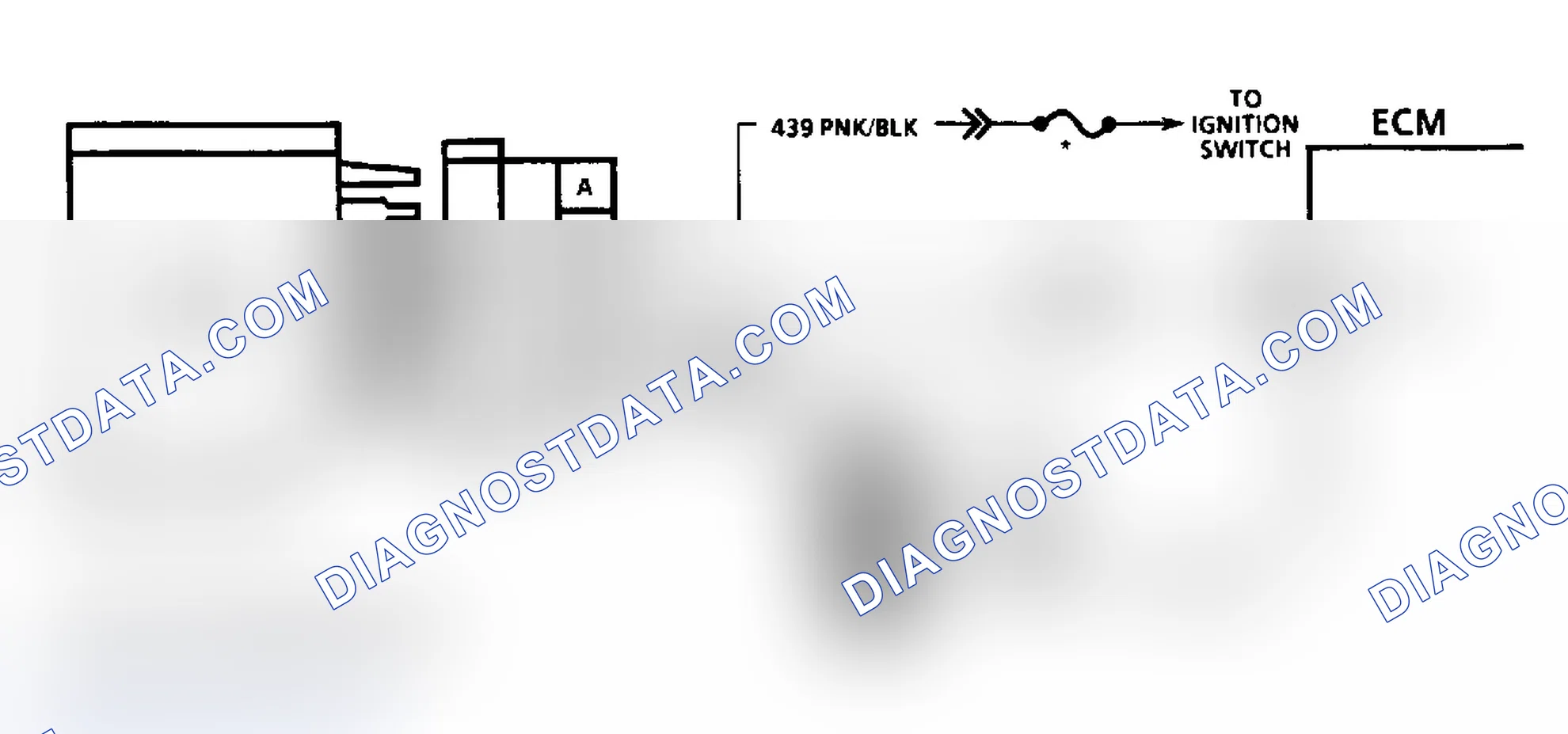 Scheme 291: CODE 43, Schematic, ESC W/ Spark Control Module (Exc. 3.1L)