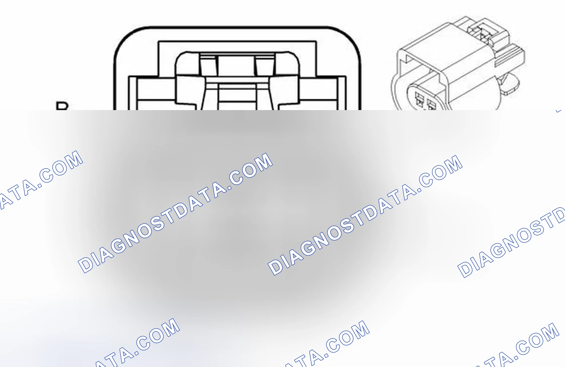 Scheme 7: Rear Window Washer Fluid Pump (LHD)