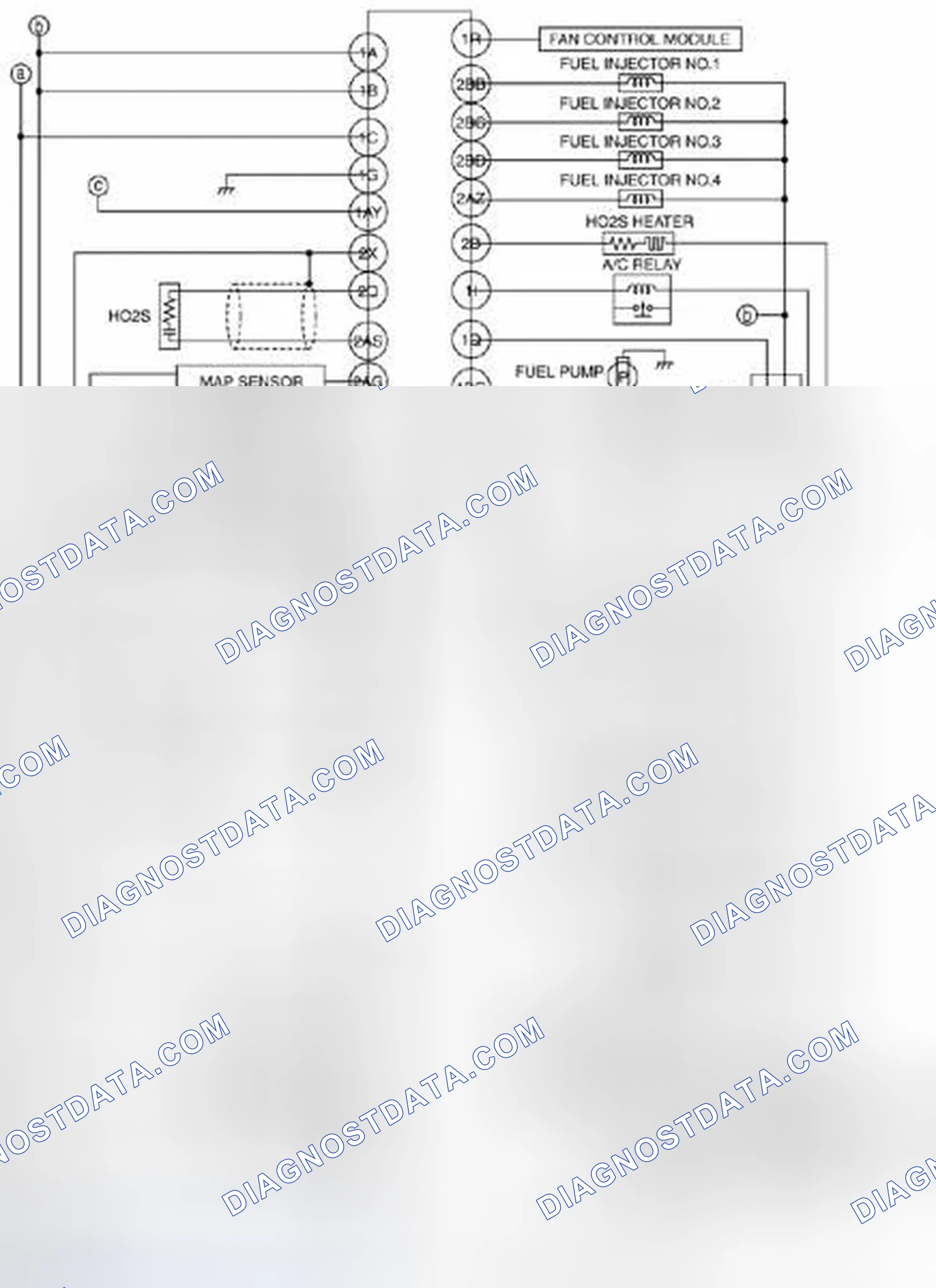 Scheme 60: Symptom Troubleshooting Wiring Diagram [MZR 2.0, MZR 2.5] (1 Of 2)